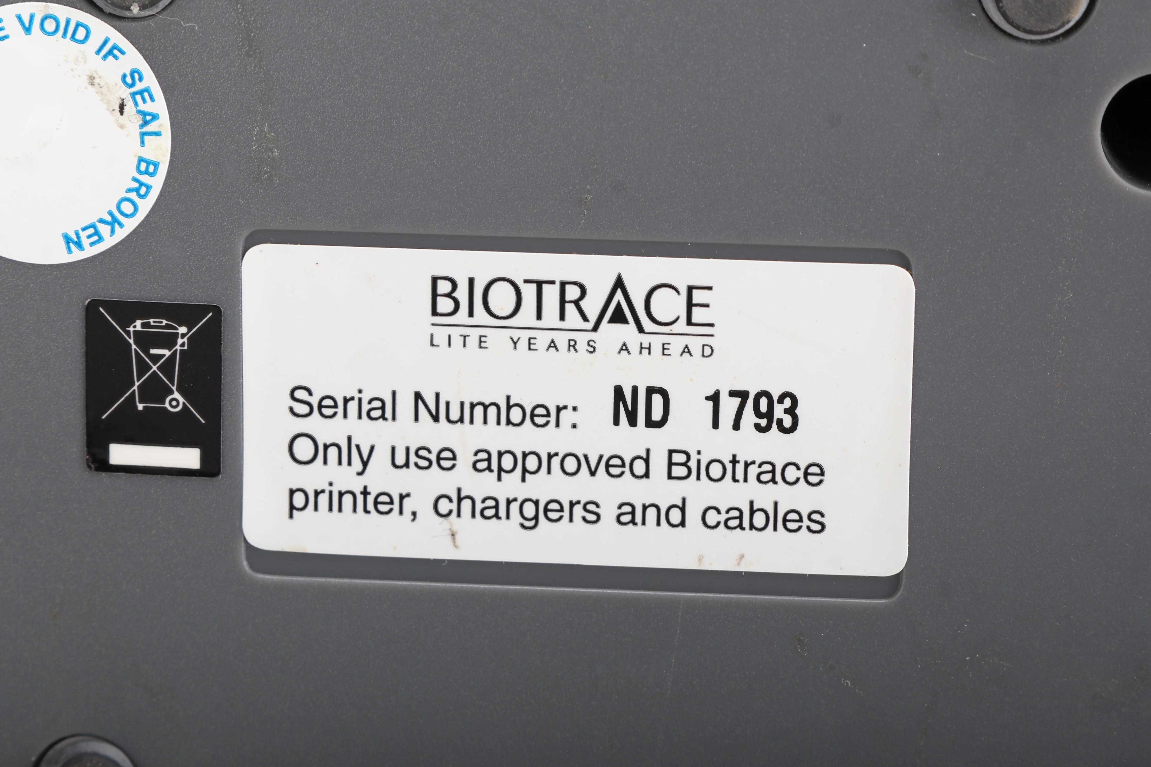 3M Biotrace Clean-Trace NG Luminometer With Charging Base - AS IS For Parts - Image 5