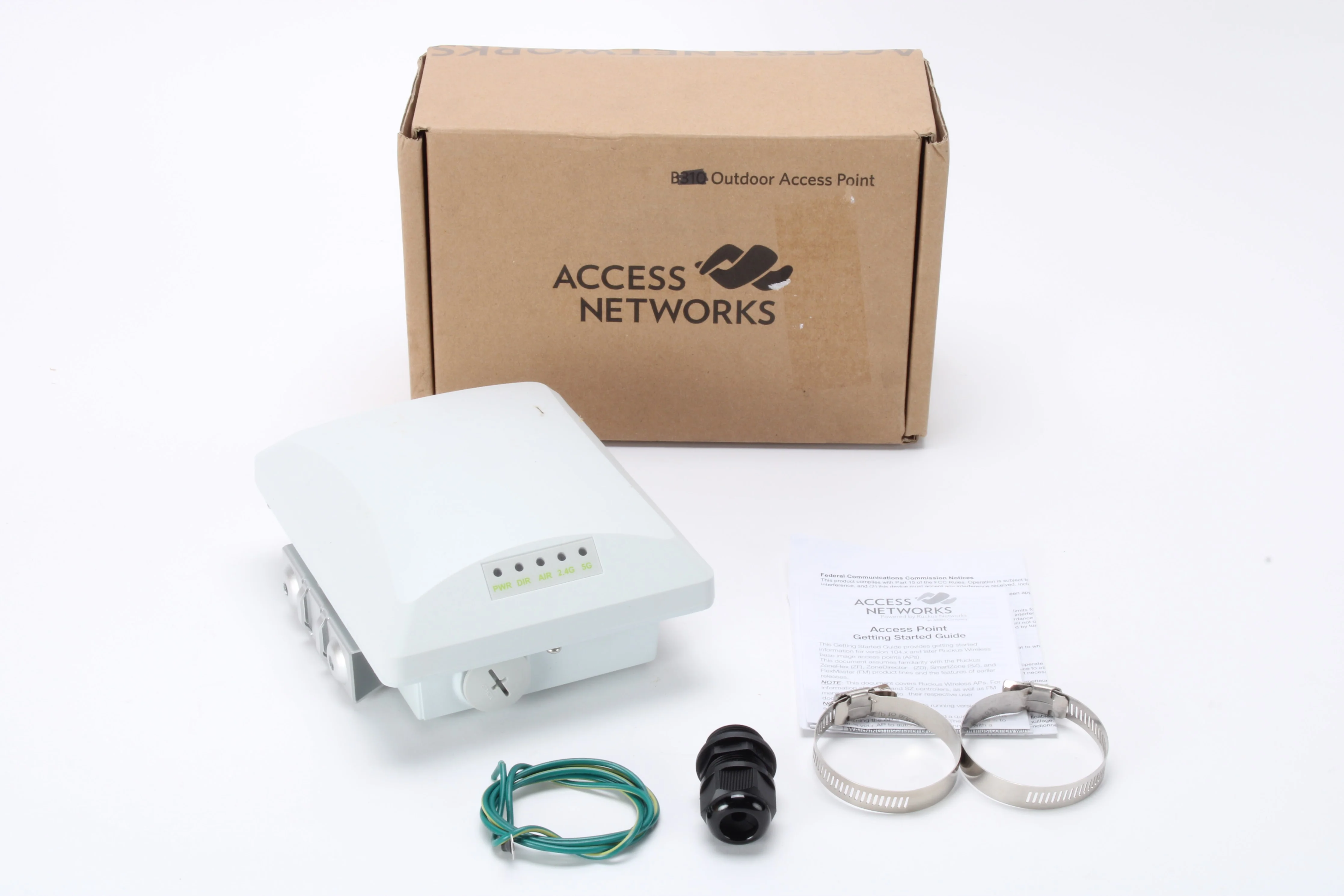 Access Networks B300 Outdoor Access Point ANW-B300-US00 With Accessories