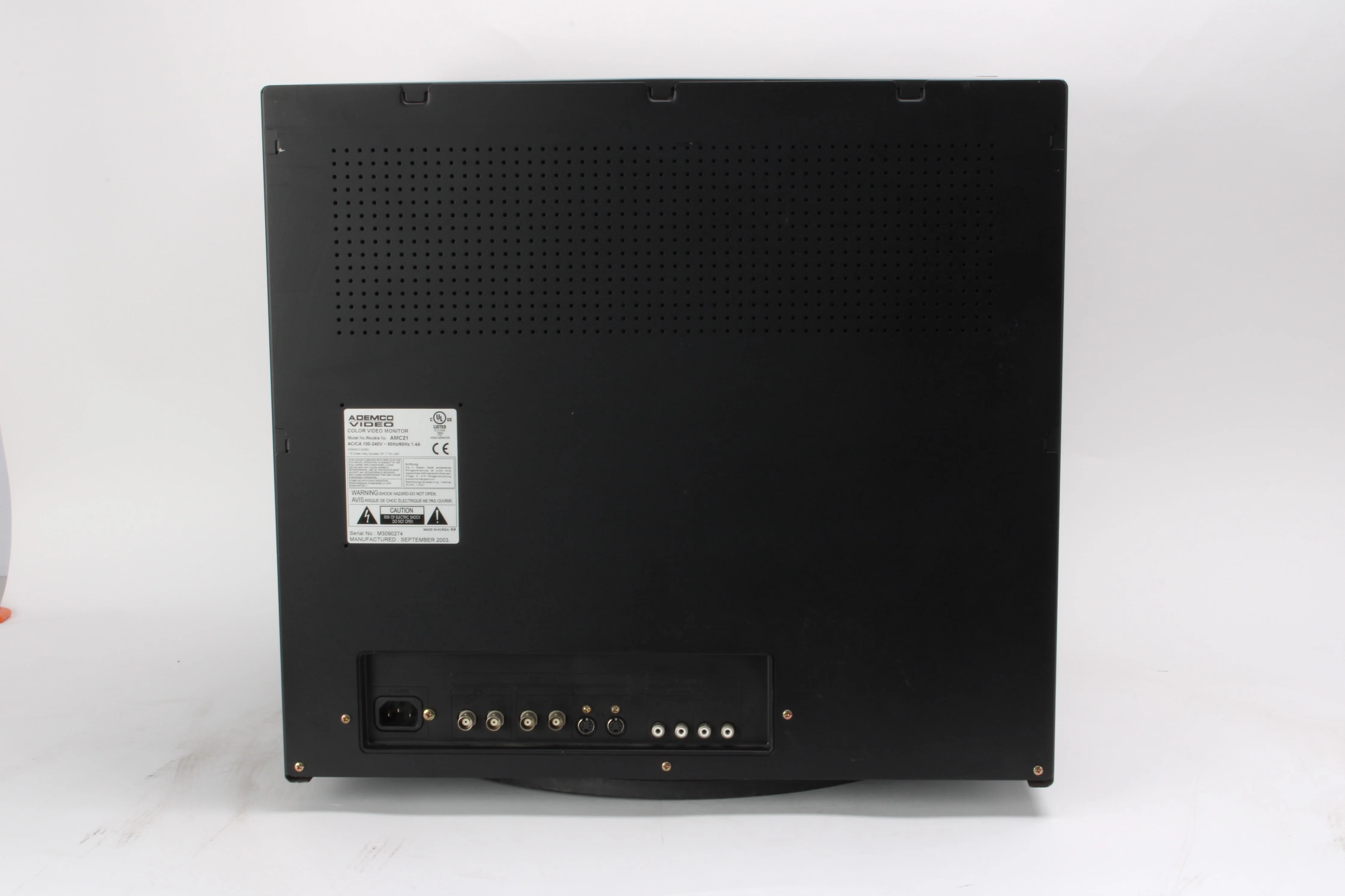 Ademco Video AMC21 21" Color CCTV Monitor - Image 5