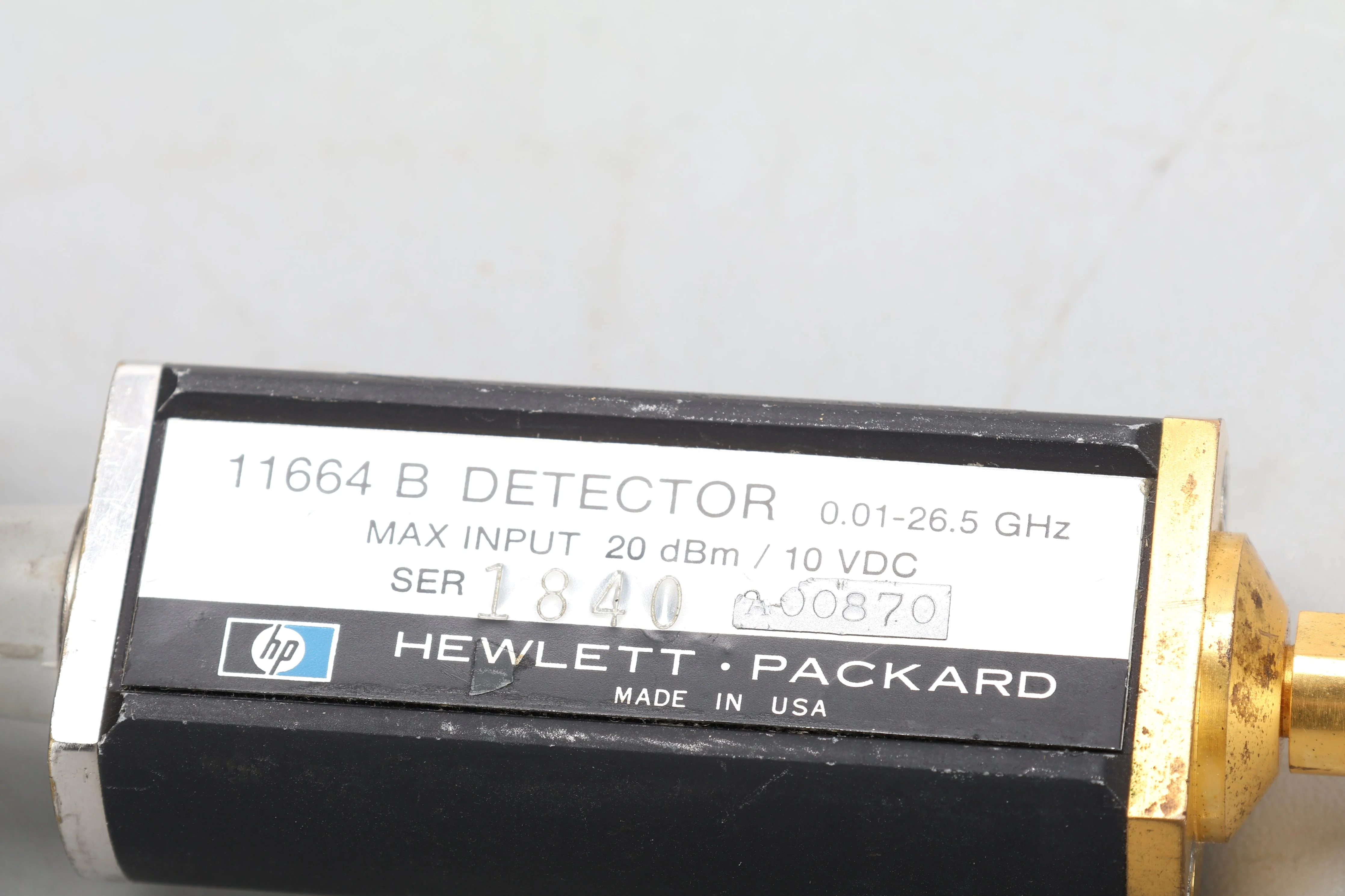 Agilent 11664B 0.01-26.5Ghz Detector - Image 2