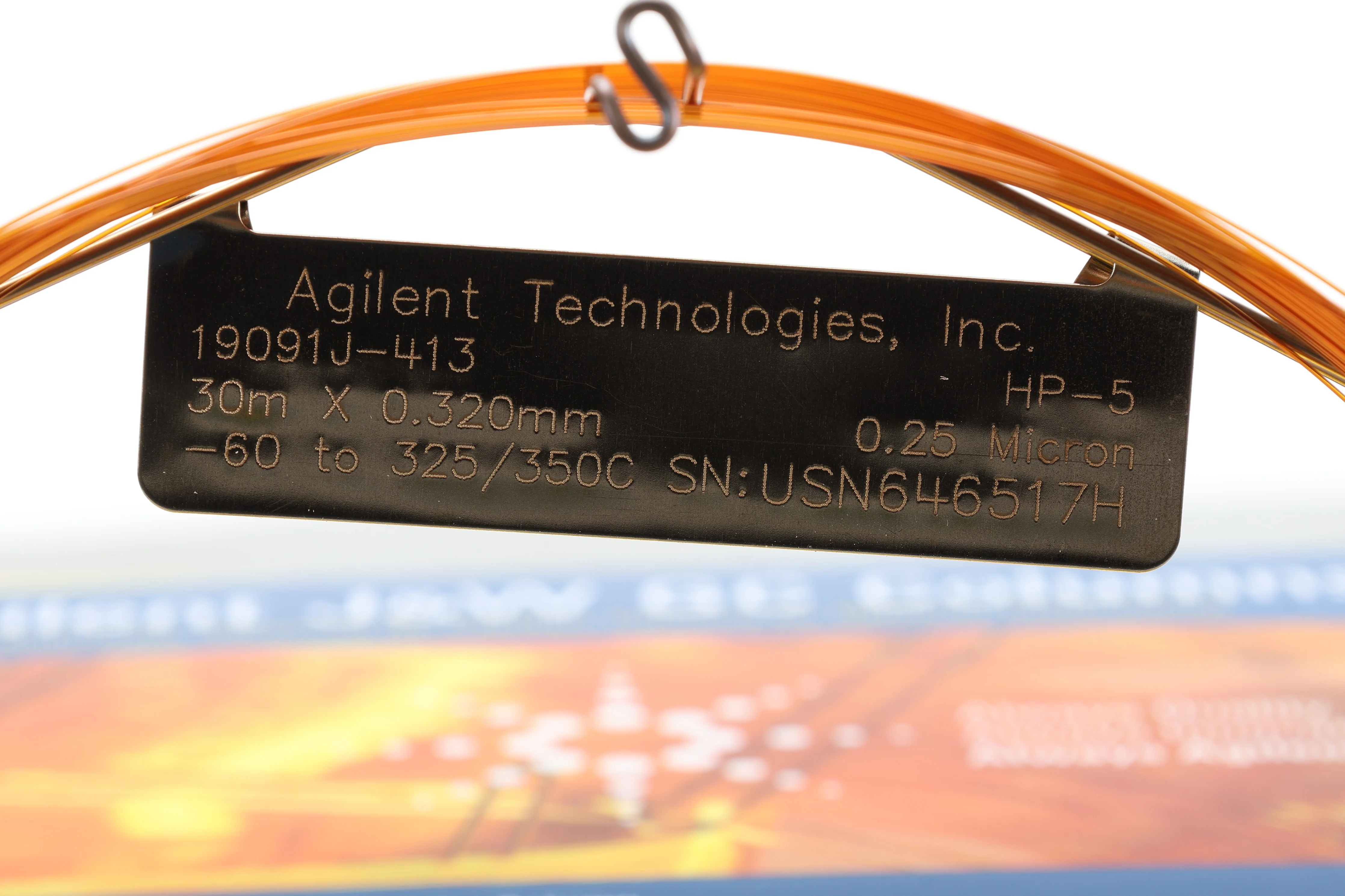 Agilent 19091J-413 HP-5 GC Column, 30m, 0.32mm, 0.25um, 7" Cage - New Open Box - Image 5