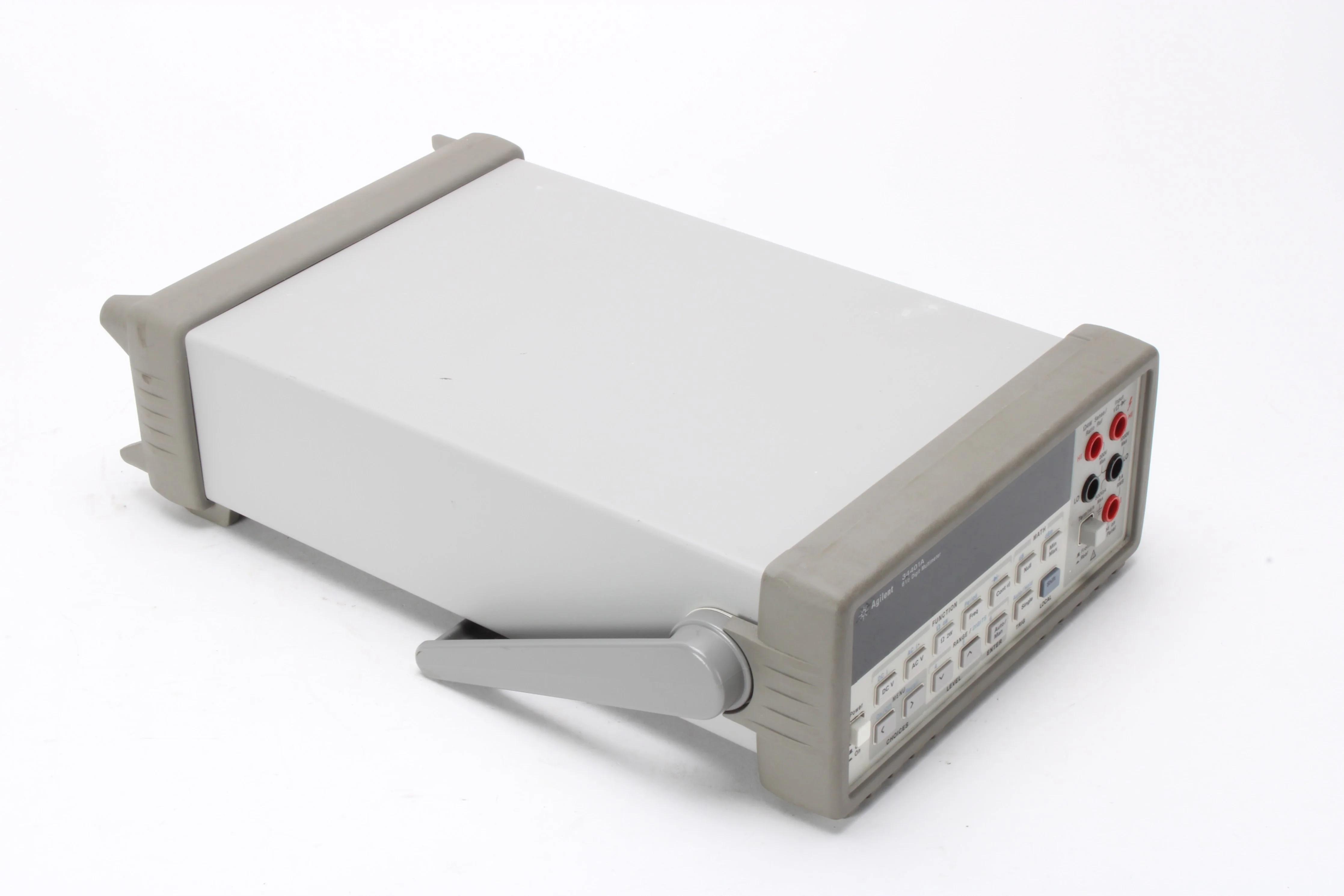 Agilent 34401A 6.5 Digit Multimeter With Handle and Bumpers - Grade D
