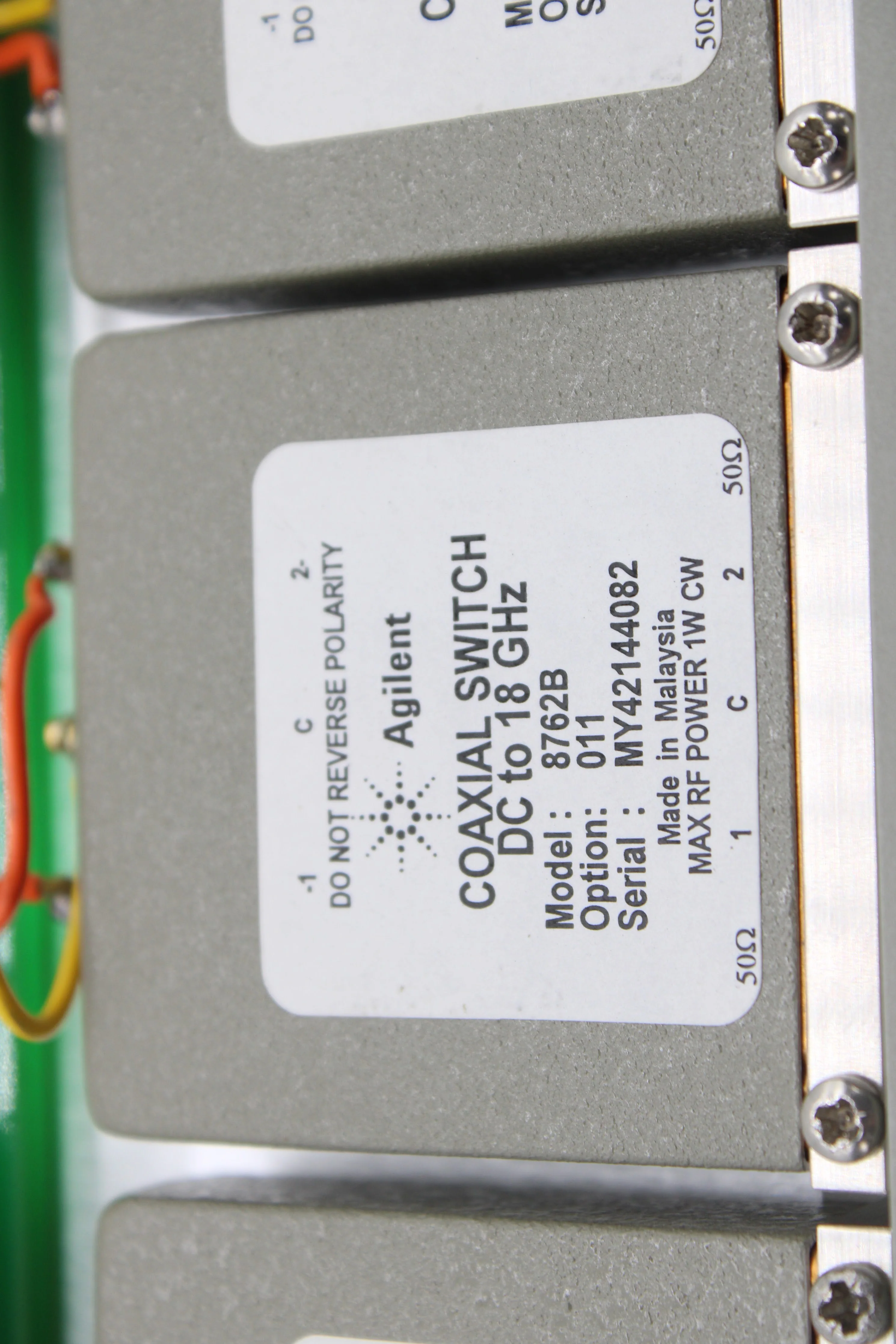 Agilent 44476B Microwave Relay Switch Driver Module - Option group: 44476B#C01 - Image 3