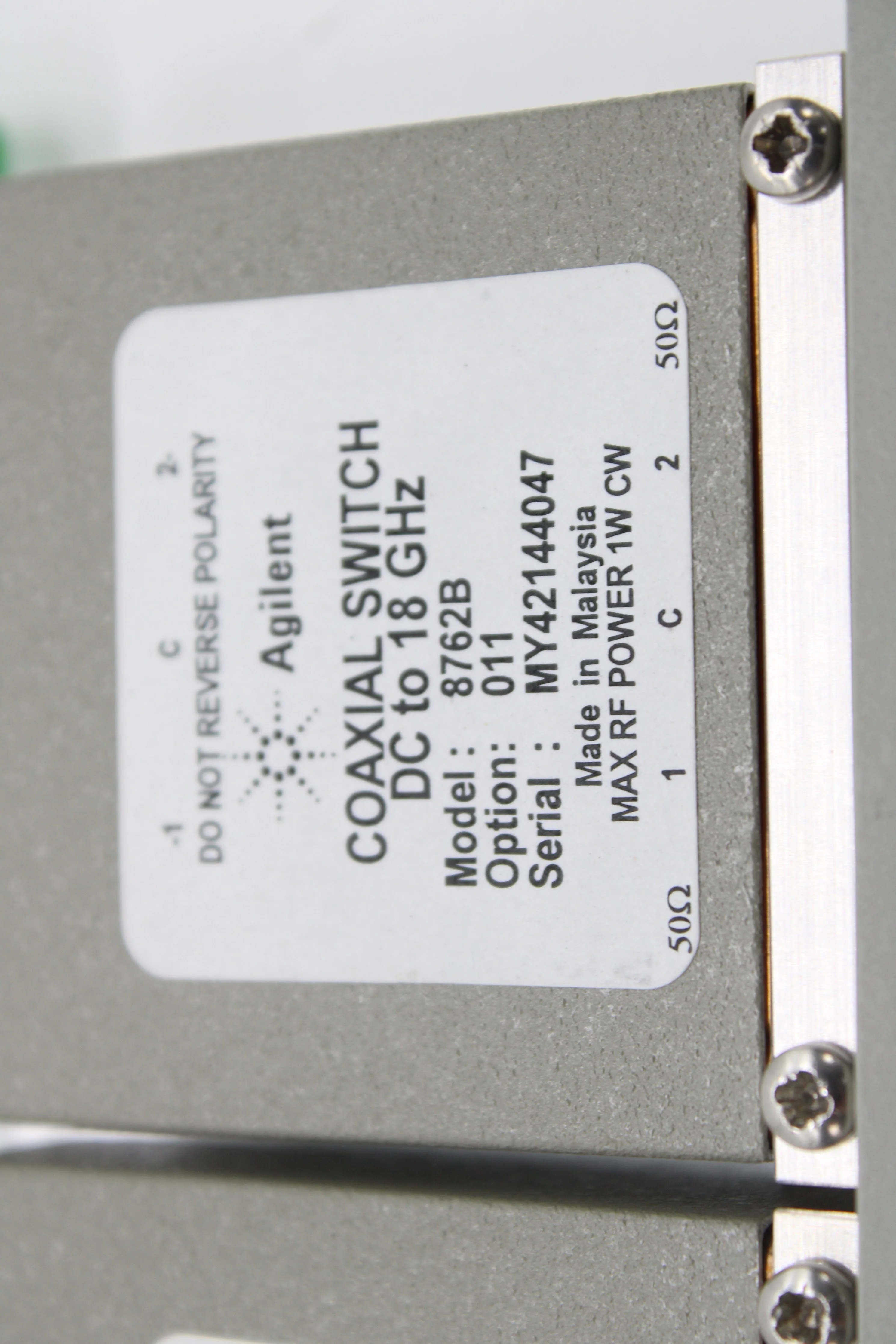 Agilent 44476B Microwave Relay Switch Driver Module - Option group: 44476B#C01 - Image 5
