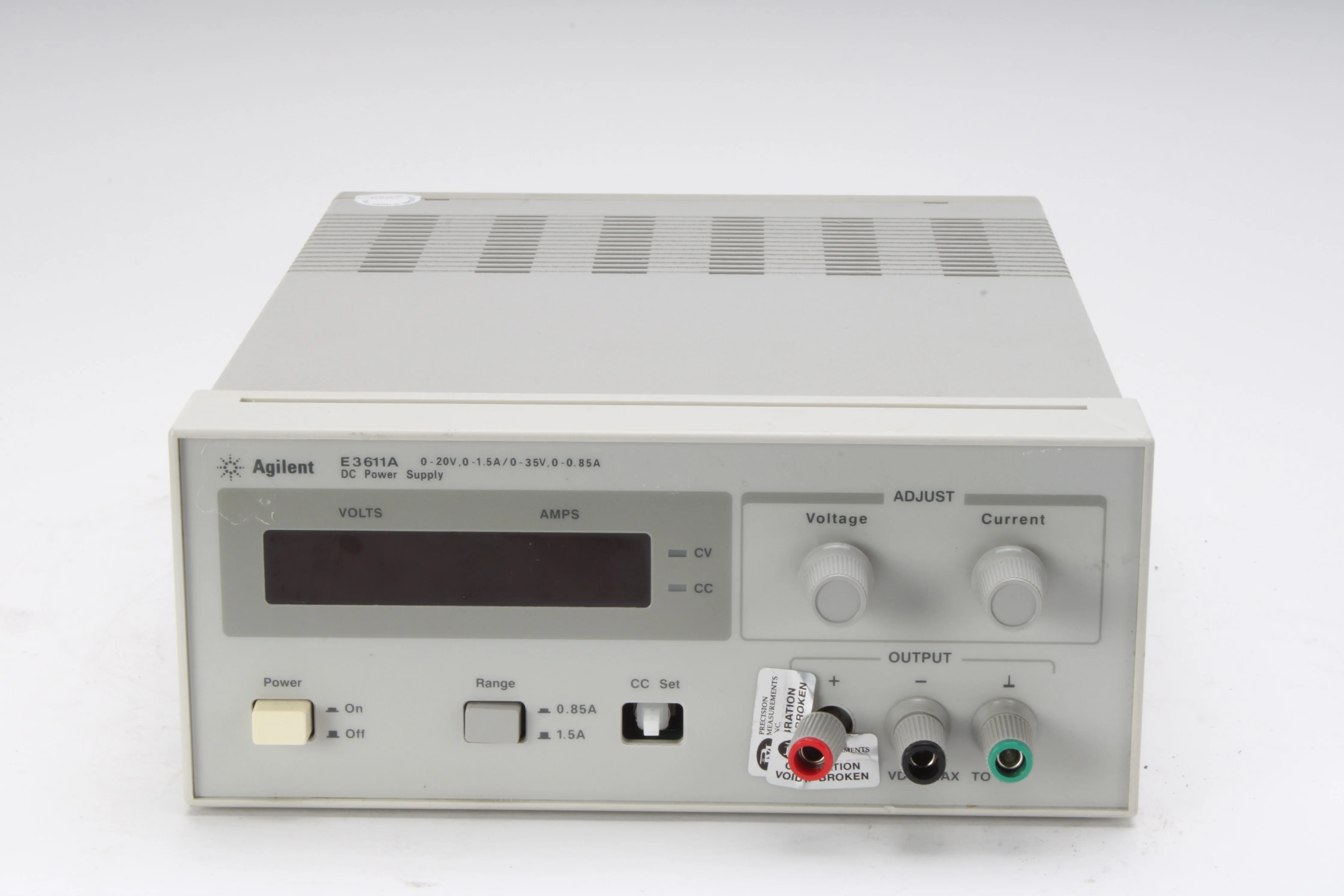 Agilent E3611A 30W Power Supply, 20V, 1.5A or 35V, 0.85A - AS IS