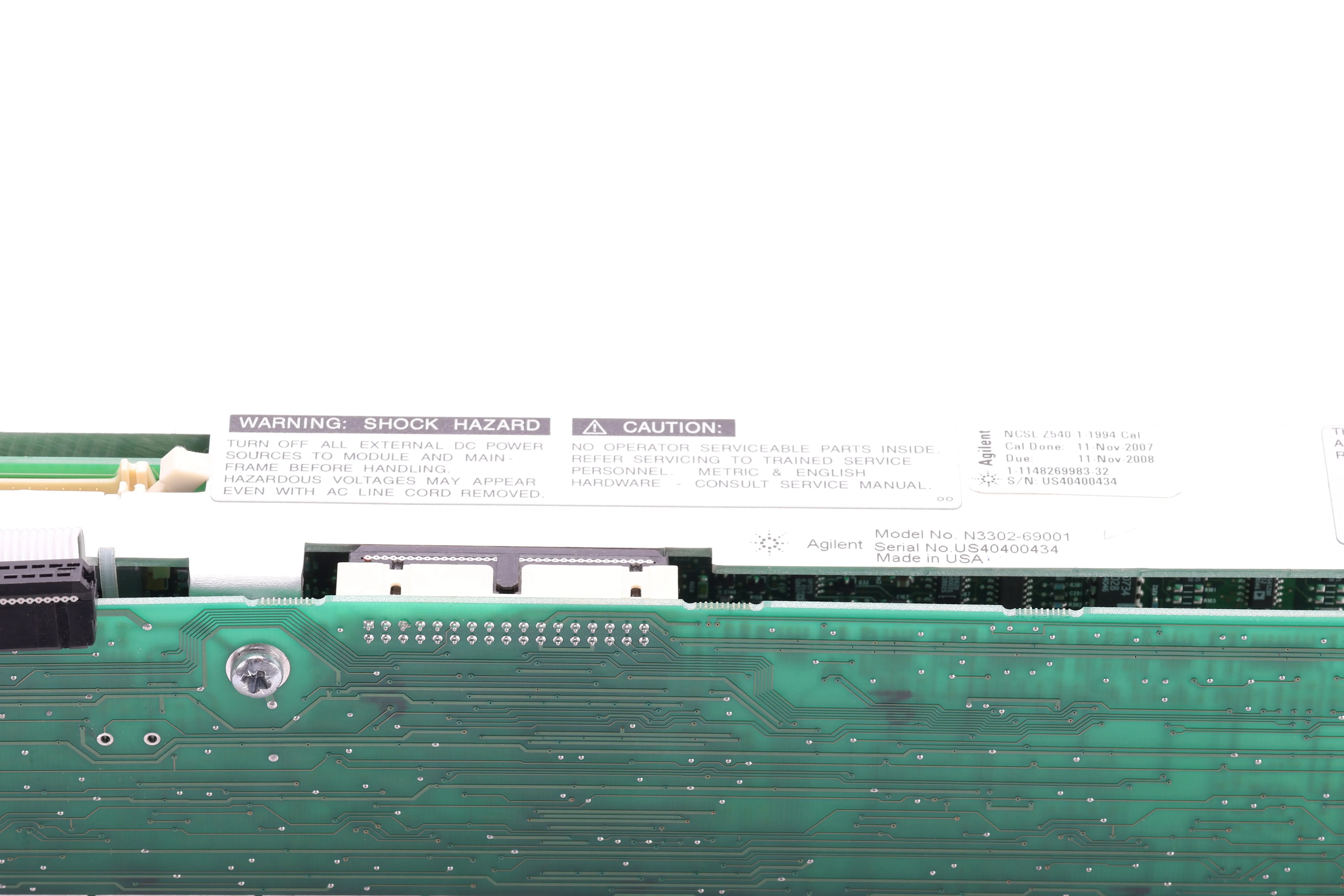 Agilent N3302A 60V 30A 150W DC Electronic Load Module N3302-69001 - Image 5