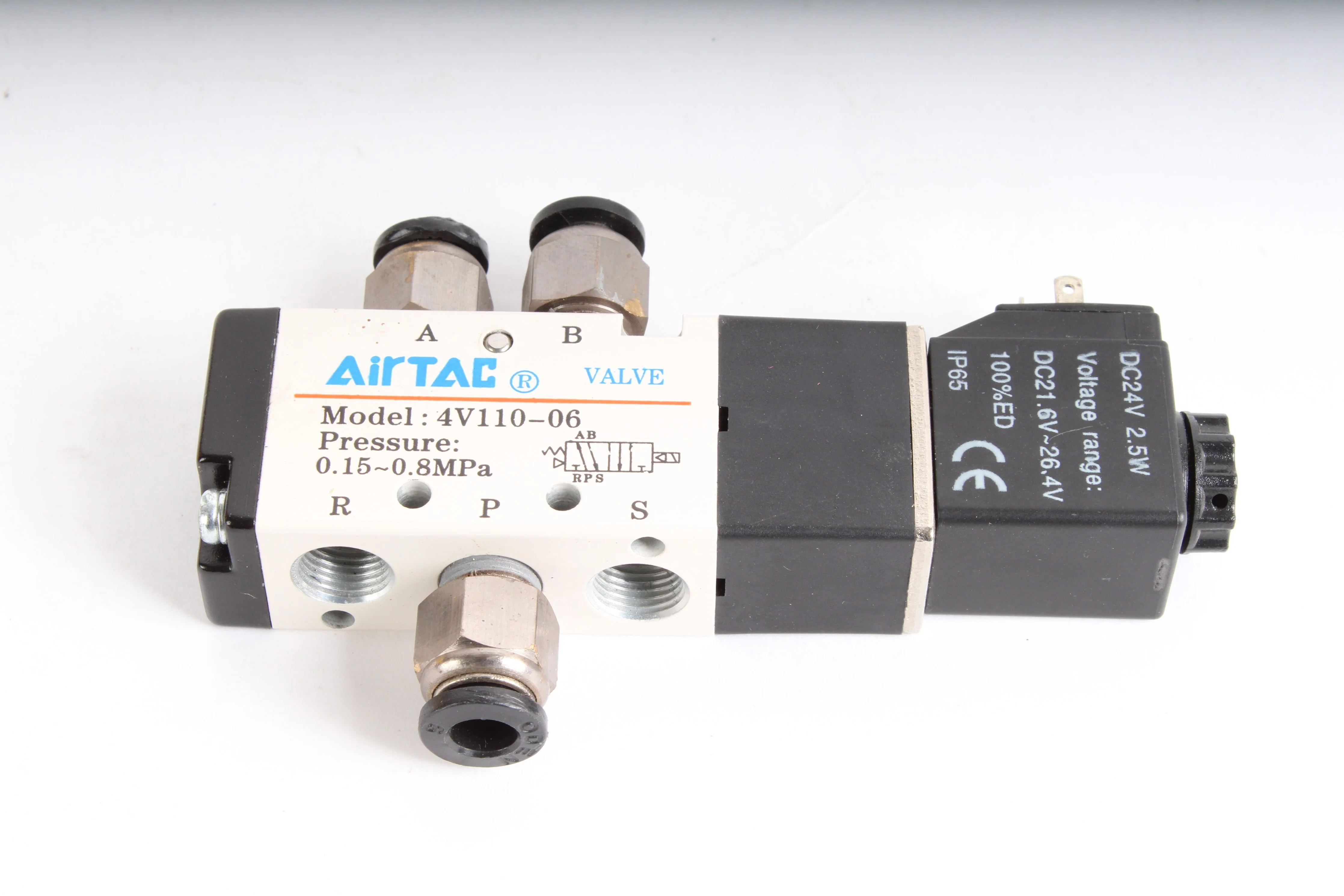 Airtac 4V110-06 Solenoid Air Valve Lot of 10