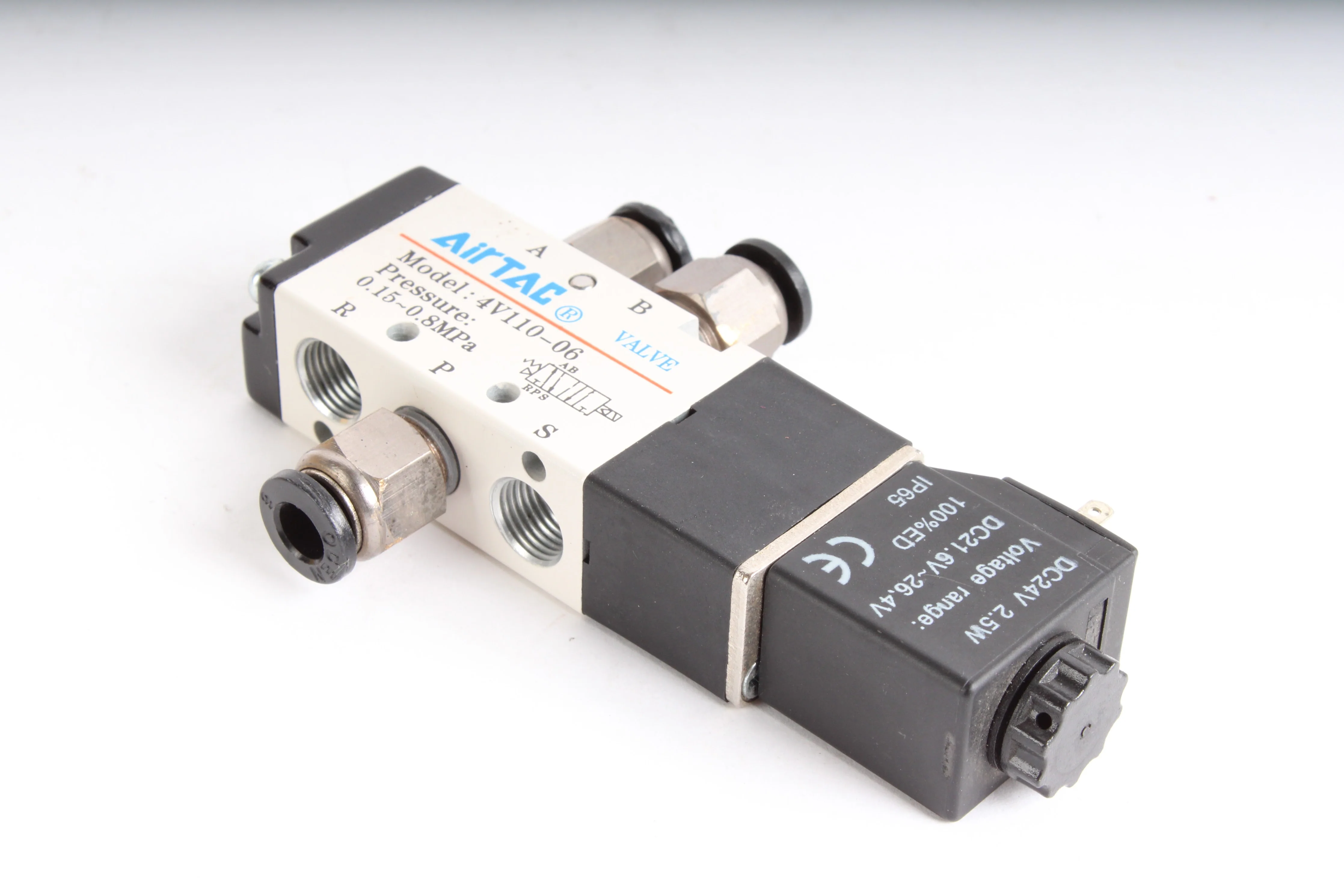 Airtac 4V110-06 Solenoid Air Valve Lot of 10 - Image 2