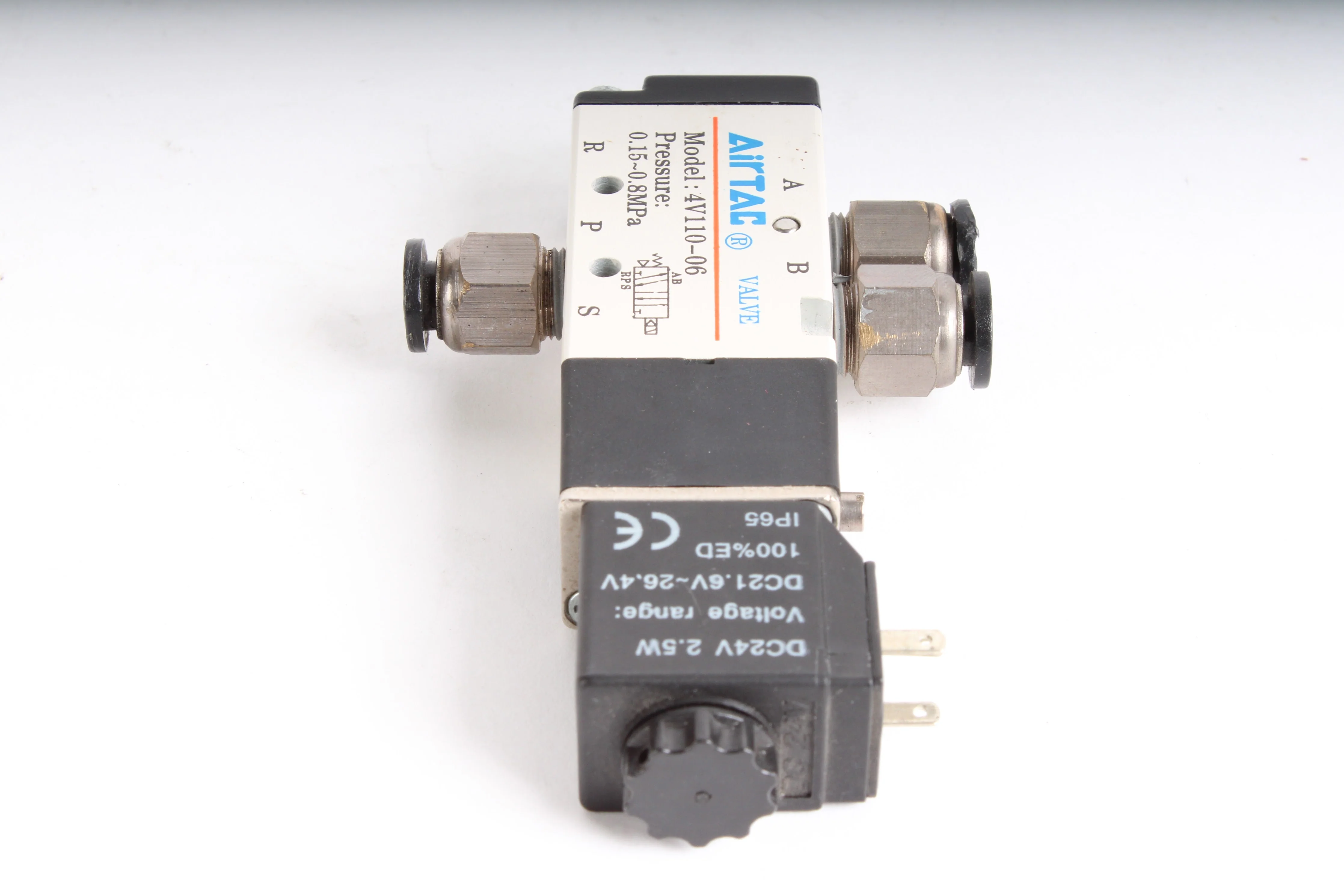 Airtac 4V110-06 Solenoid Air Valve Lot of 10 - Image 3