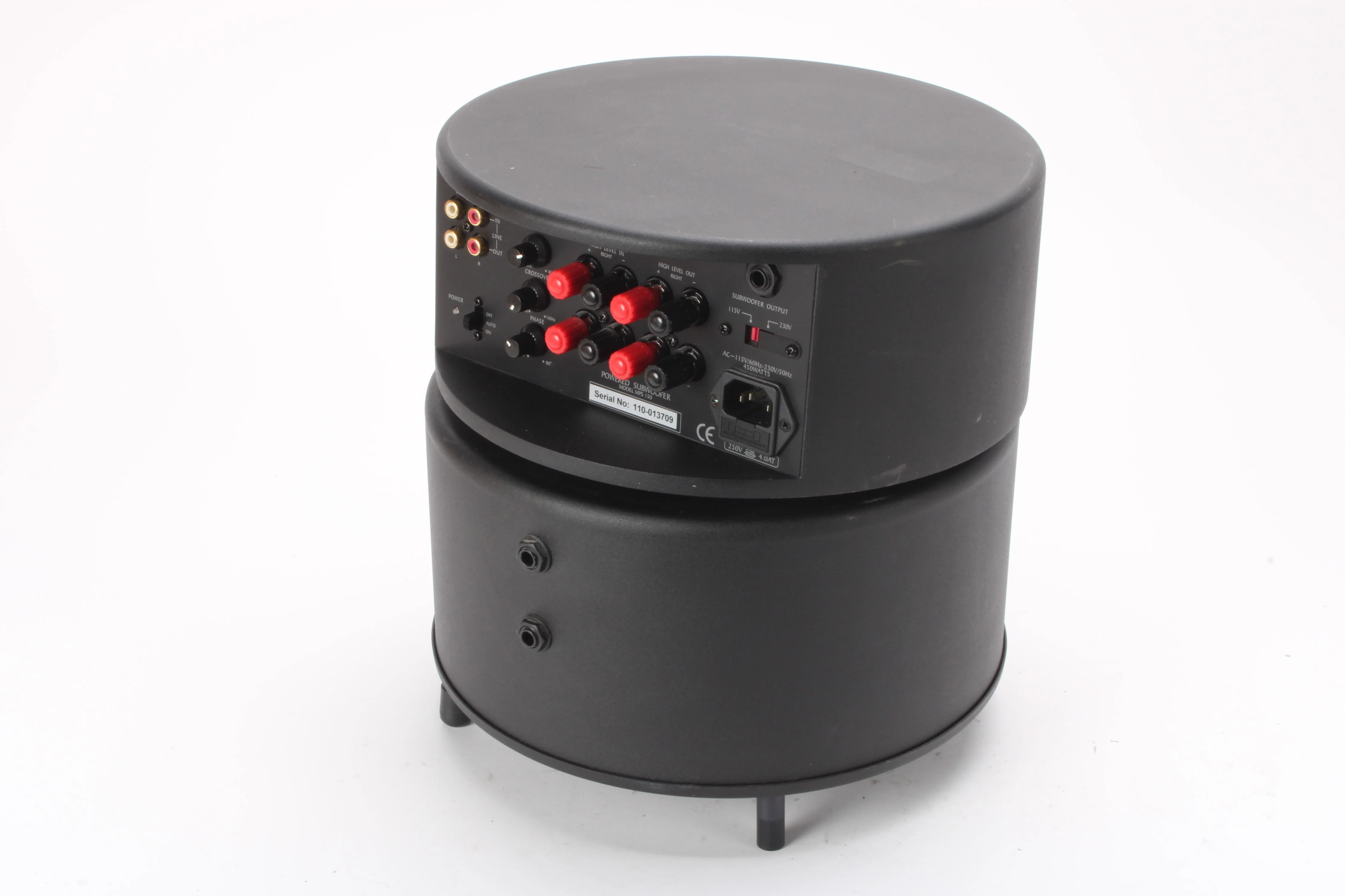 Anthony Gallo Acoustics MPS-150 Subwoofer With 6" Male to Male 1/4" Cable - Fair - Image 7