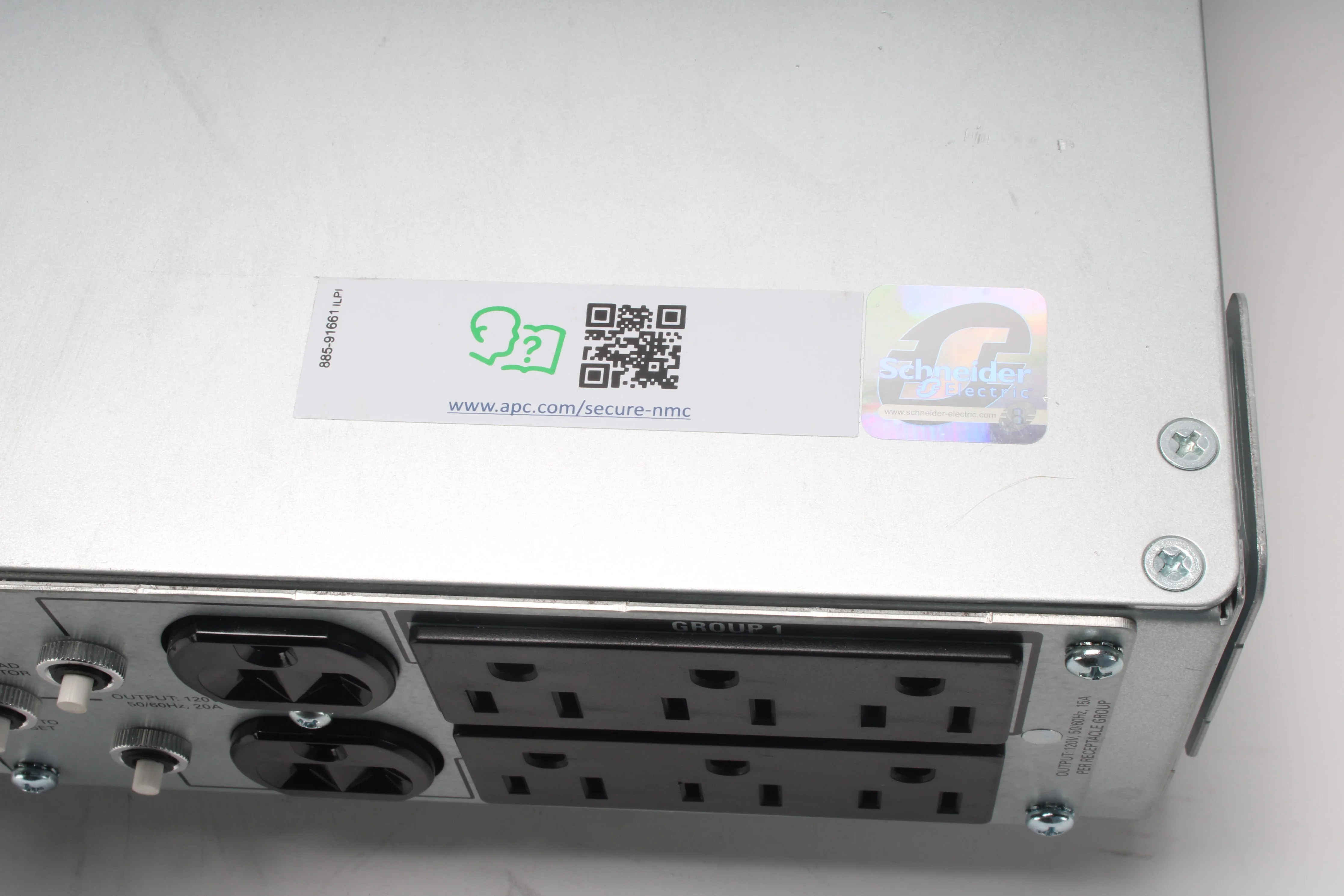APC SMT2200RM2UNC Smart-UPS 2200VA 1920W 2U Rackmount Power Battery Backup - Image 7
