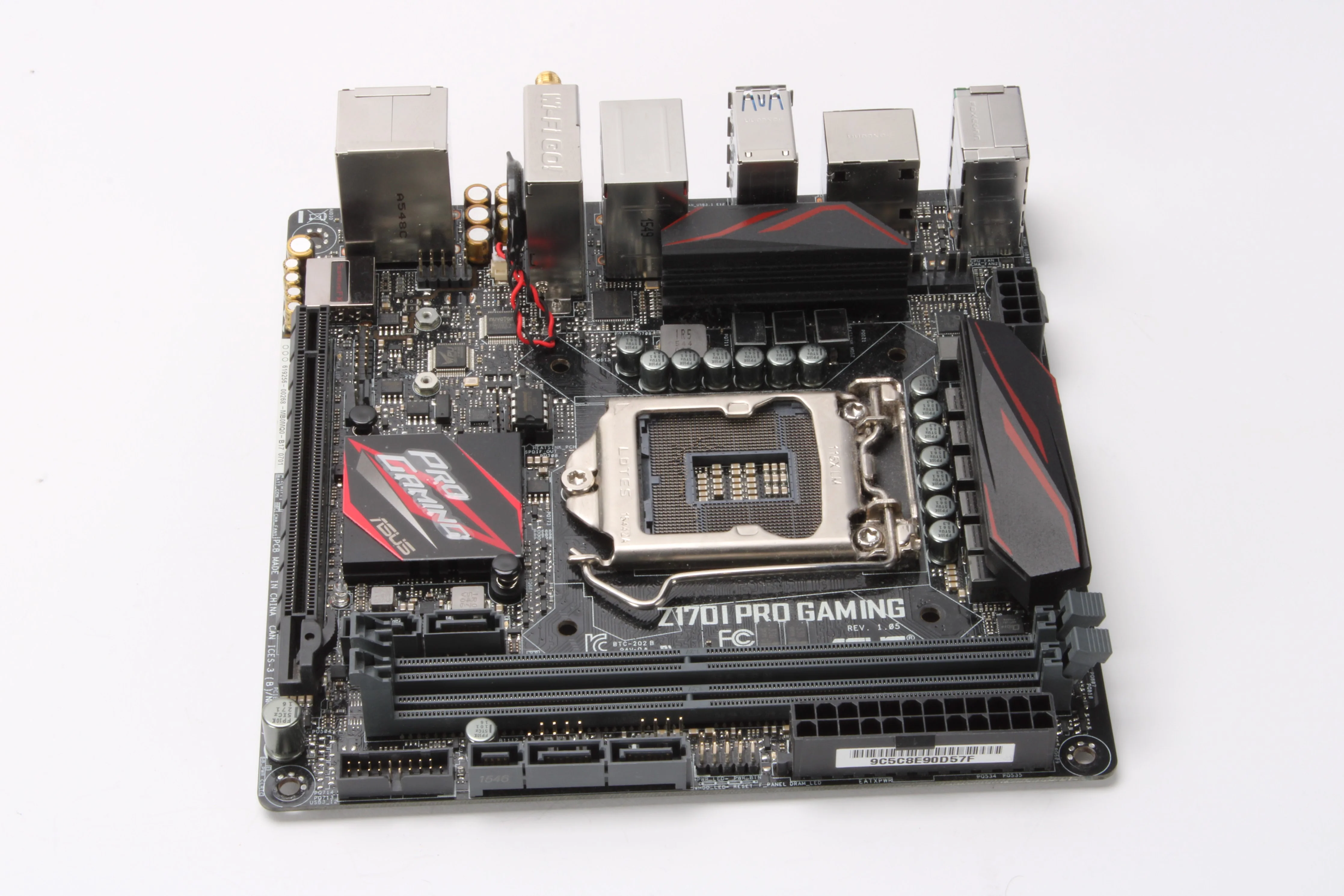 Asus Z170I Pro Gaming Mini-ITX Motherboard - AS IS For Parts or Repairs - Image 4