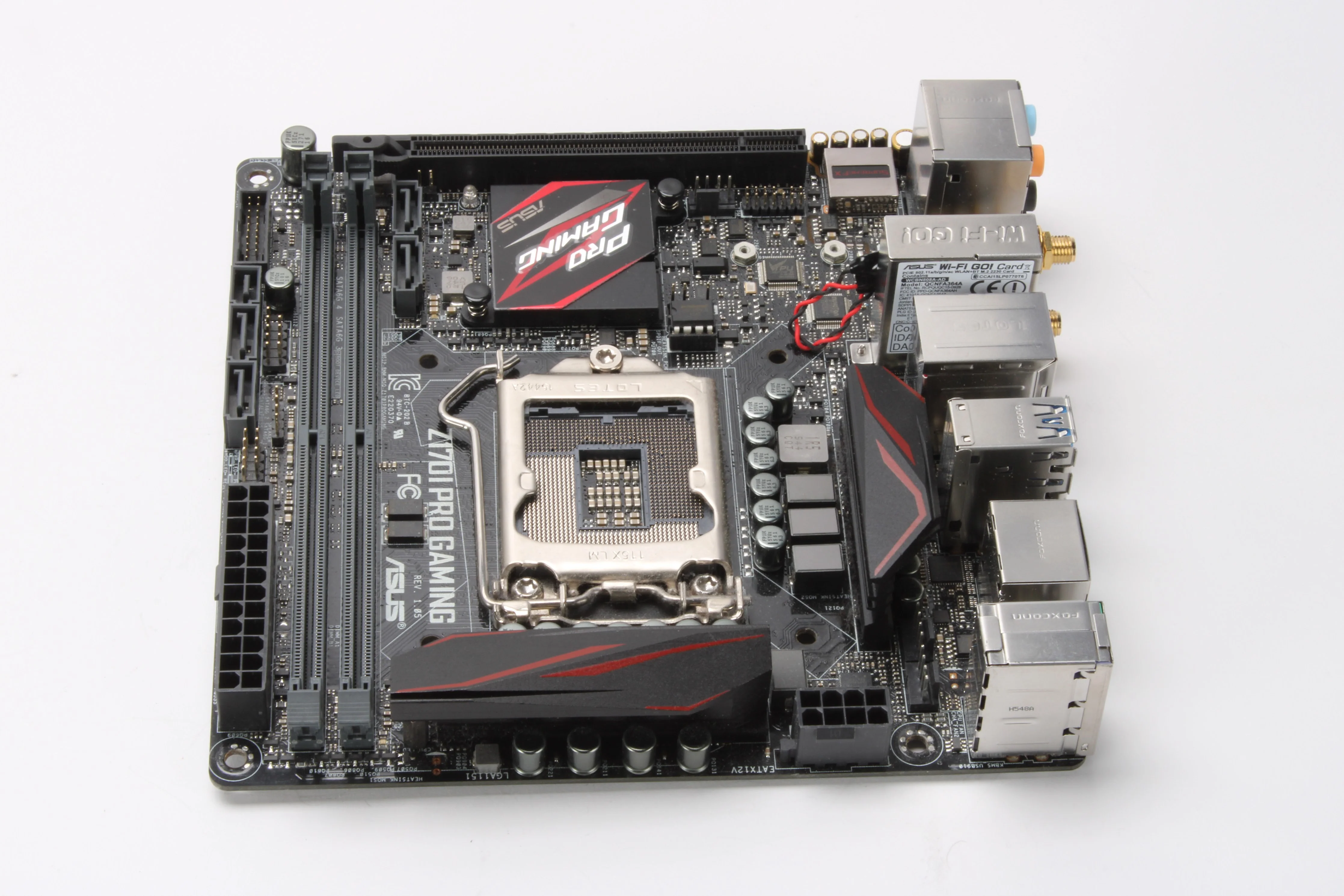 Asus Z170I Pro Gaming Mini-ITX Motherboard - AS IS For Parts or Repairs - Image 5