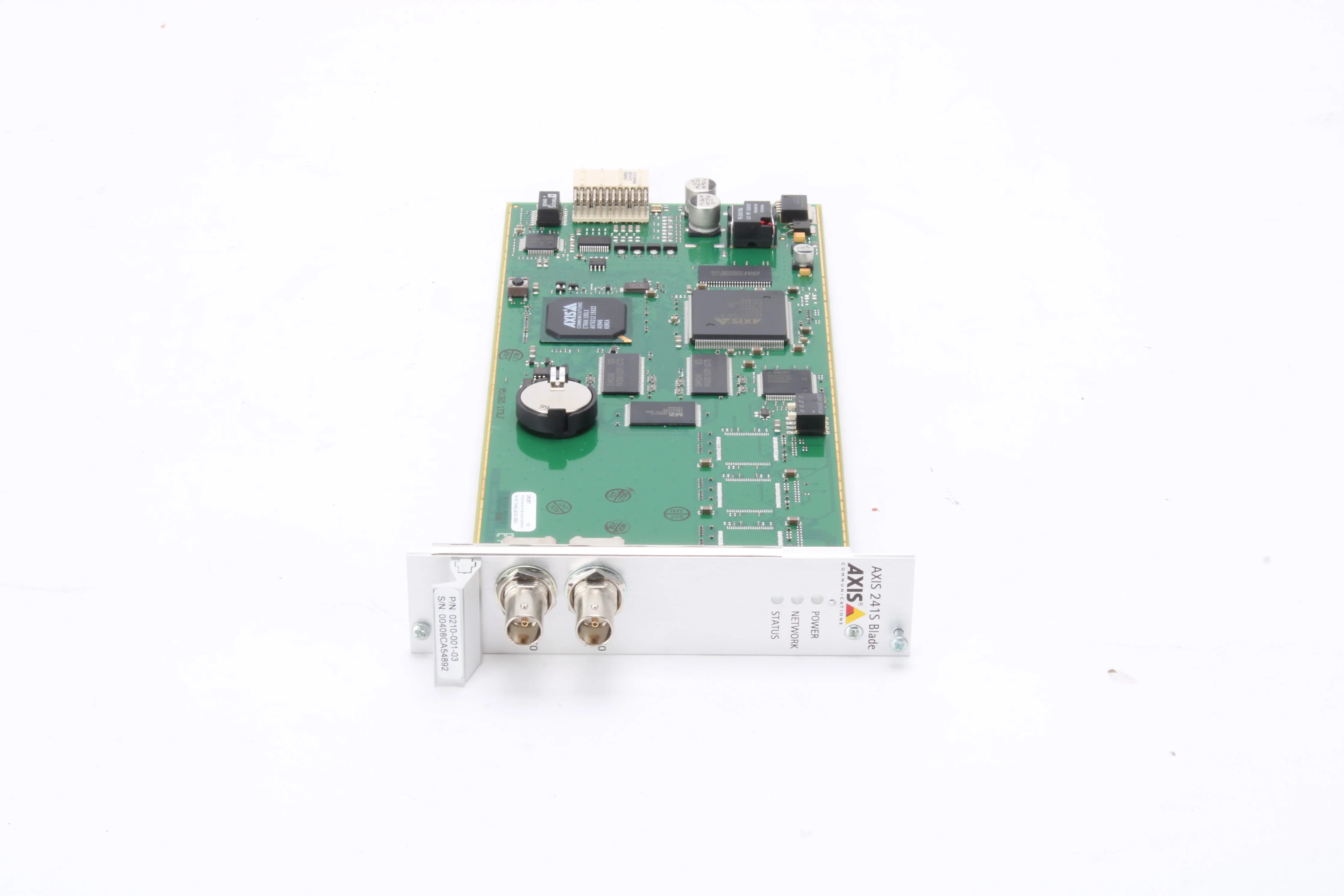 Axis Communications 241S Blade UPC Video Server Board 0210-011 With Accessories - Image 3