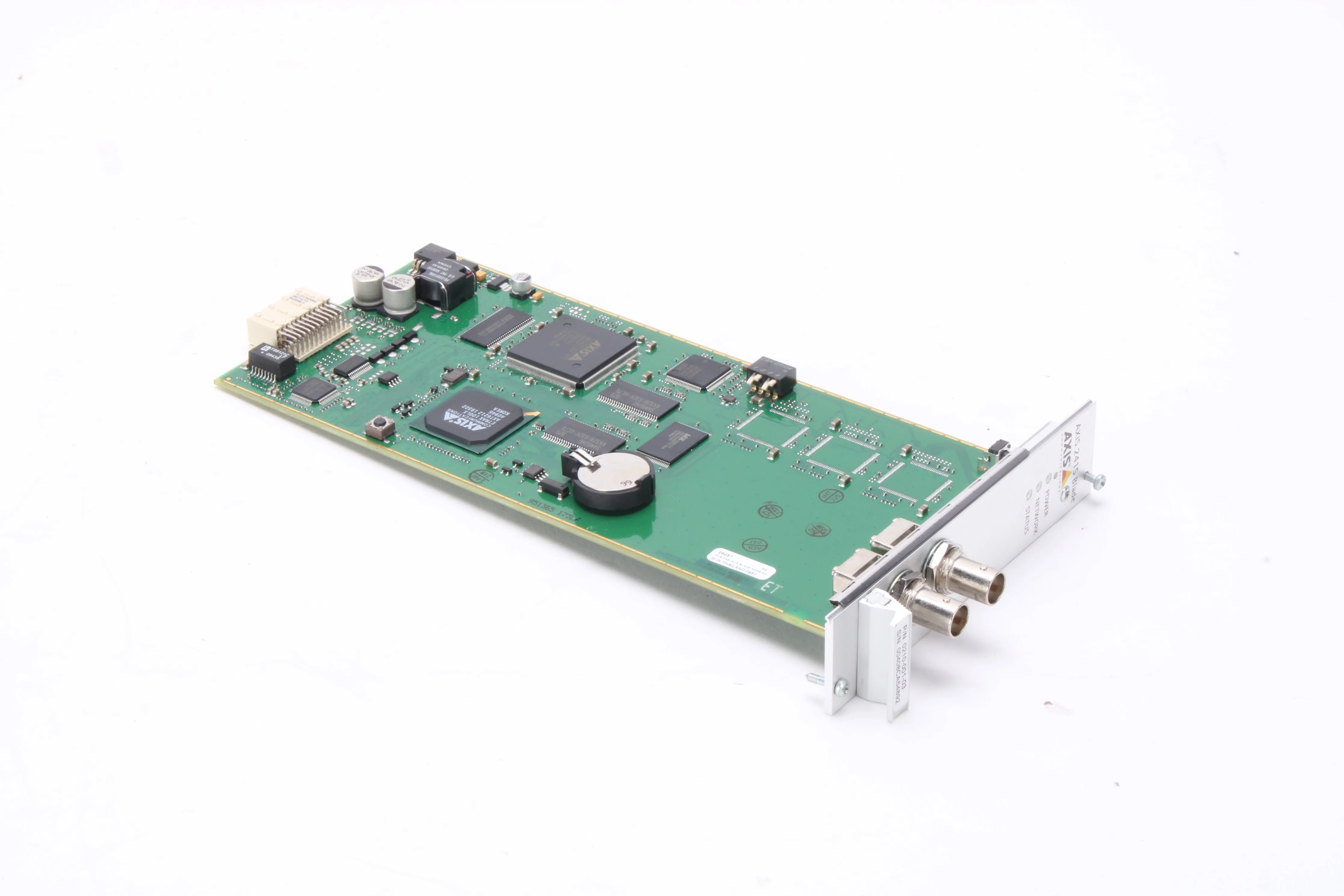 Axis Communications 241S Blade UPC Video Server Board 0210-011 With Accessories - Image 4