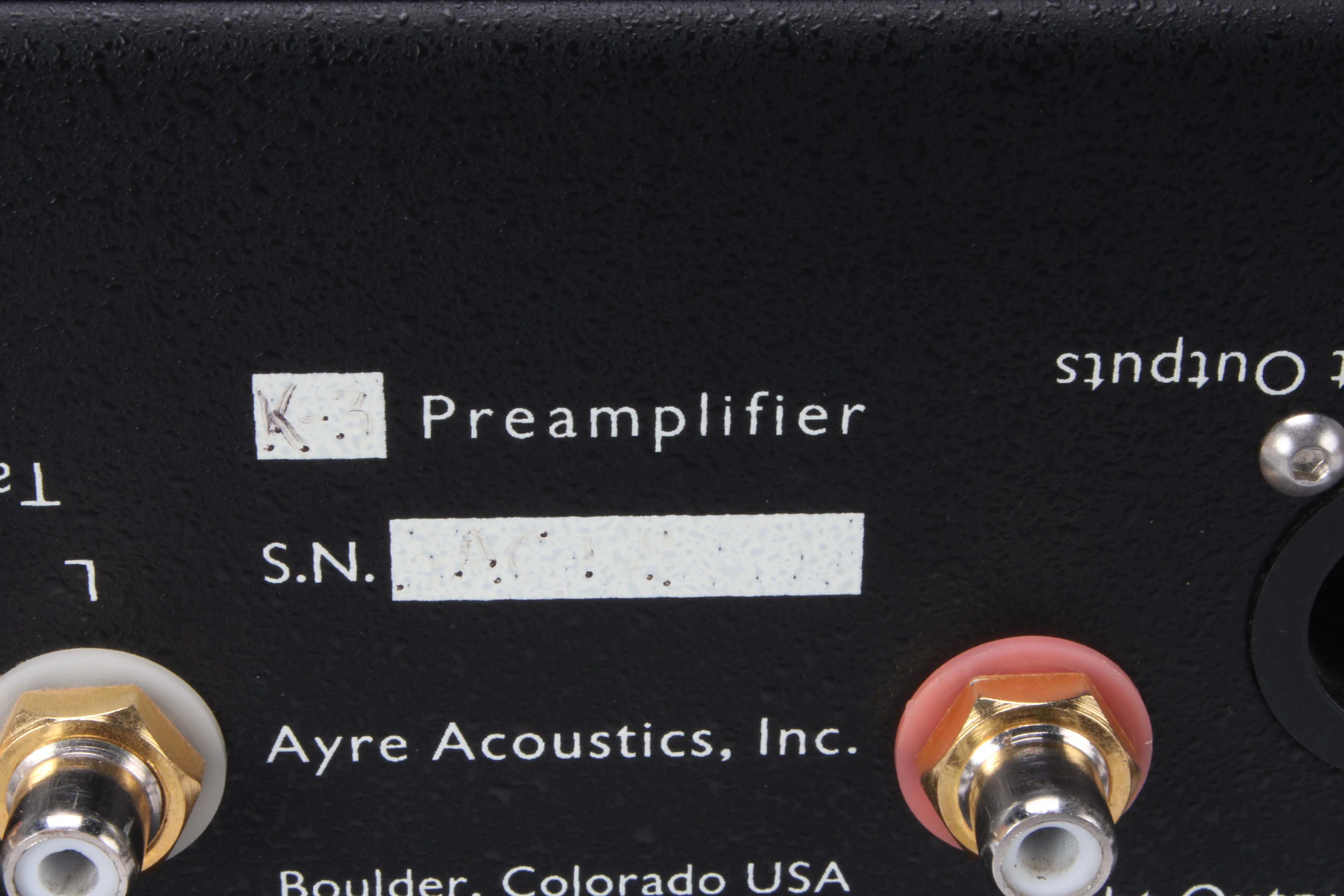 Ayre K-3 Preamplifier With Power Supply and Cable - Image 5
