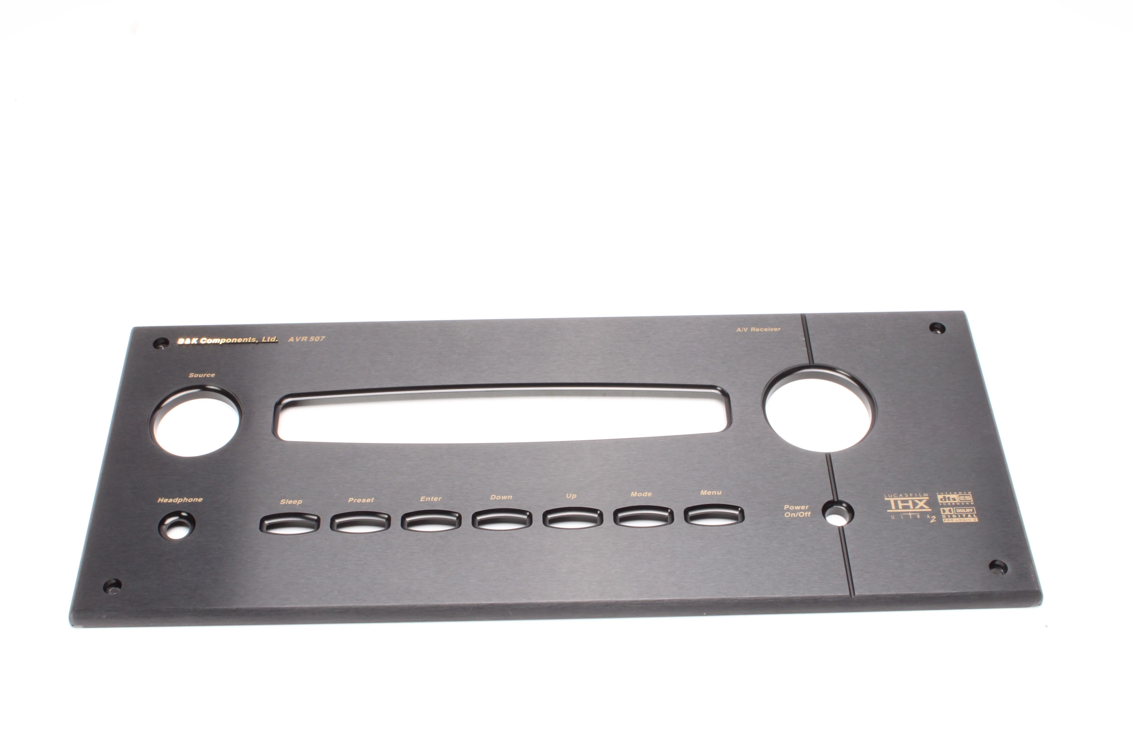 B&K Components AVR 507 AV Receiver (Face Plate Only)
