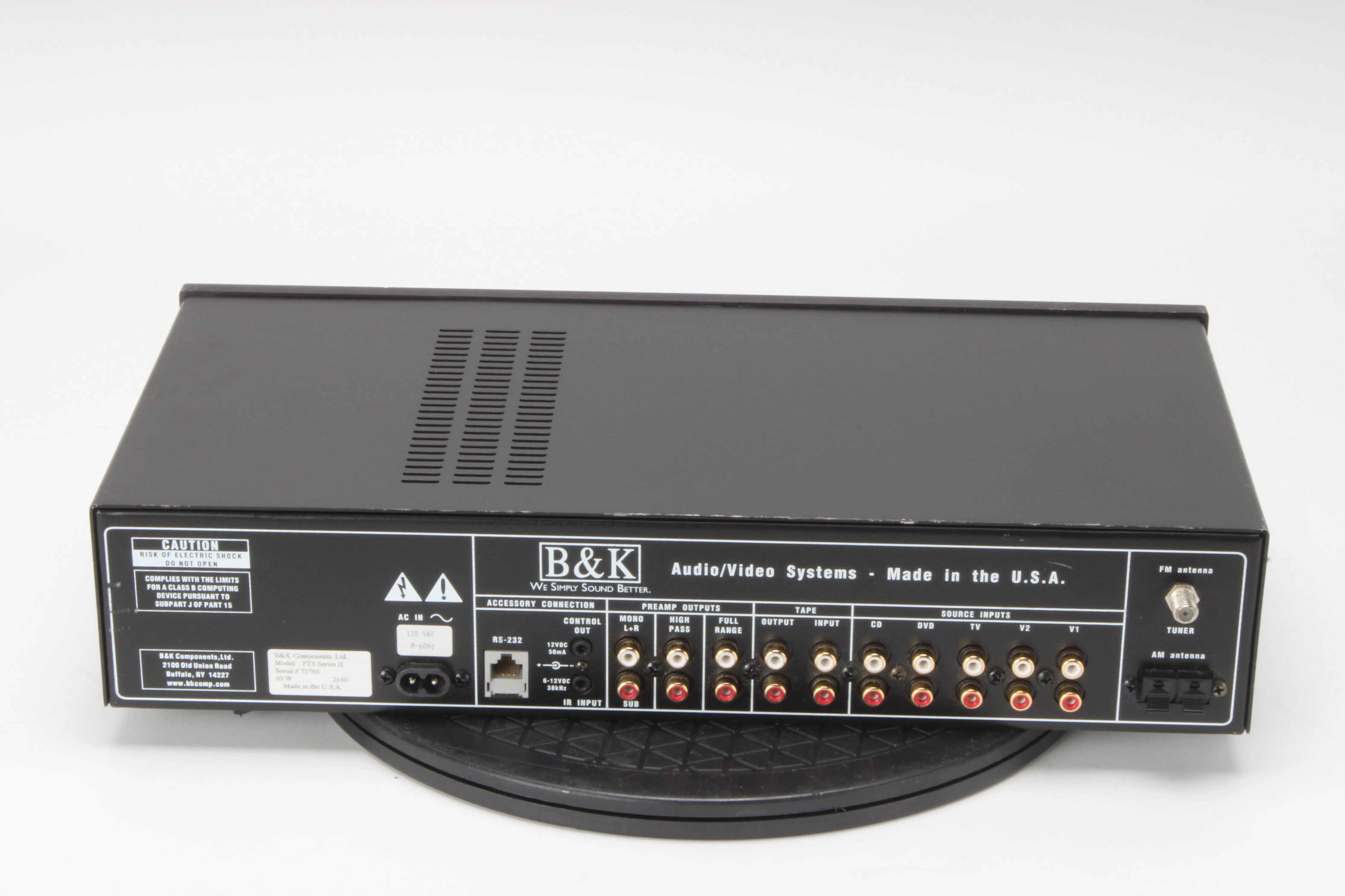 B&K PT3 Series II Tuner Preamplifier - Fair Condition - Image 4