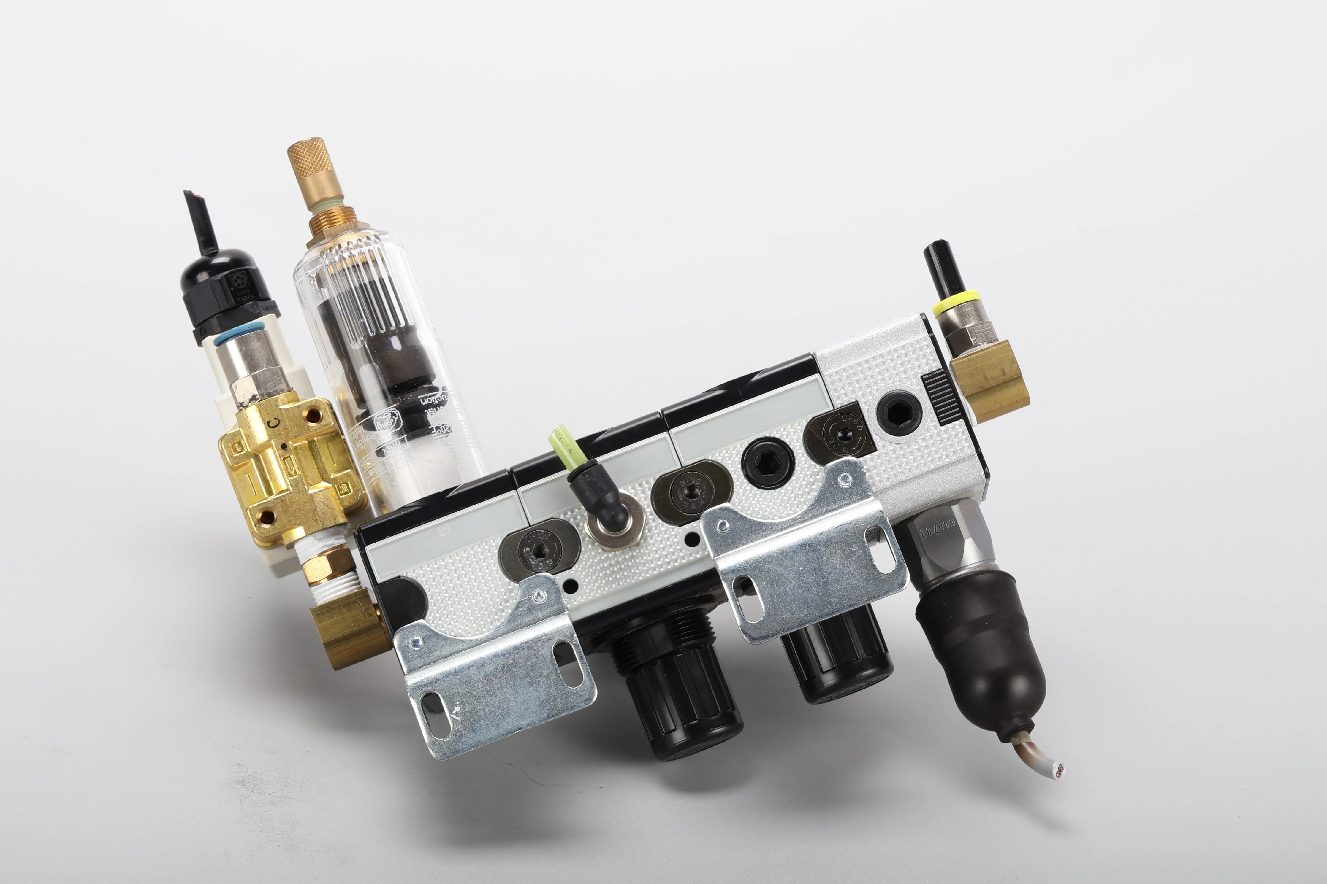 Bachofen Manifold W/ 2x AG RB.11-06 407, 1x AG F.11-AM 407, & SMC VXN22ES Valve - Image 5