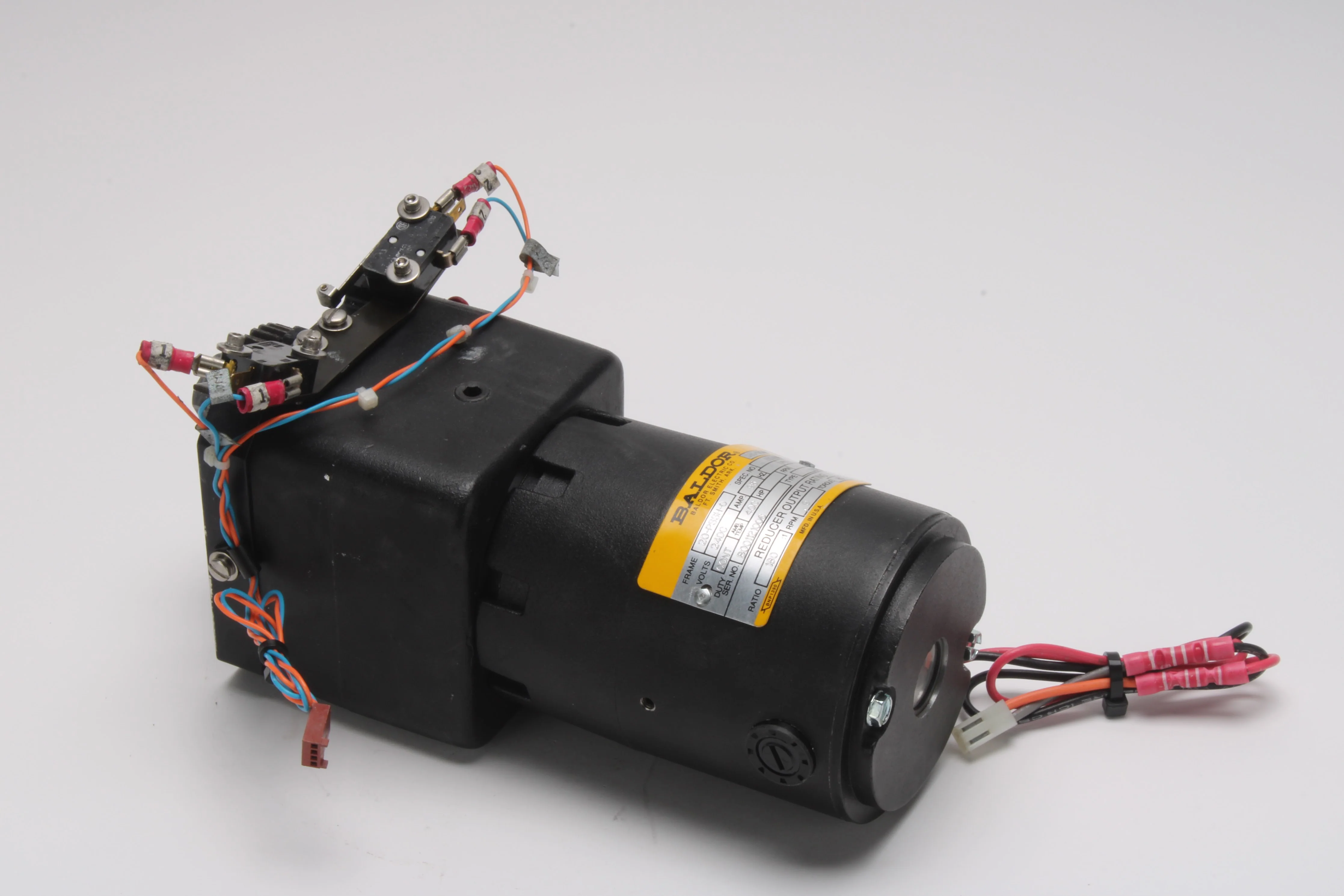 Baldor 1080-01037 Gearmotor 9RPM 400HP 24V-DC - Image 3