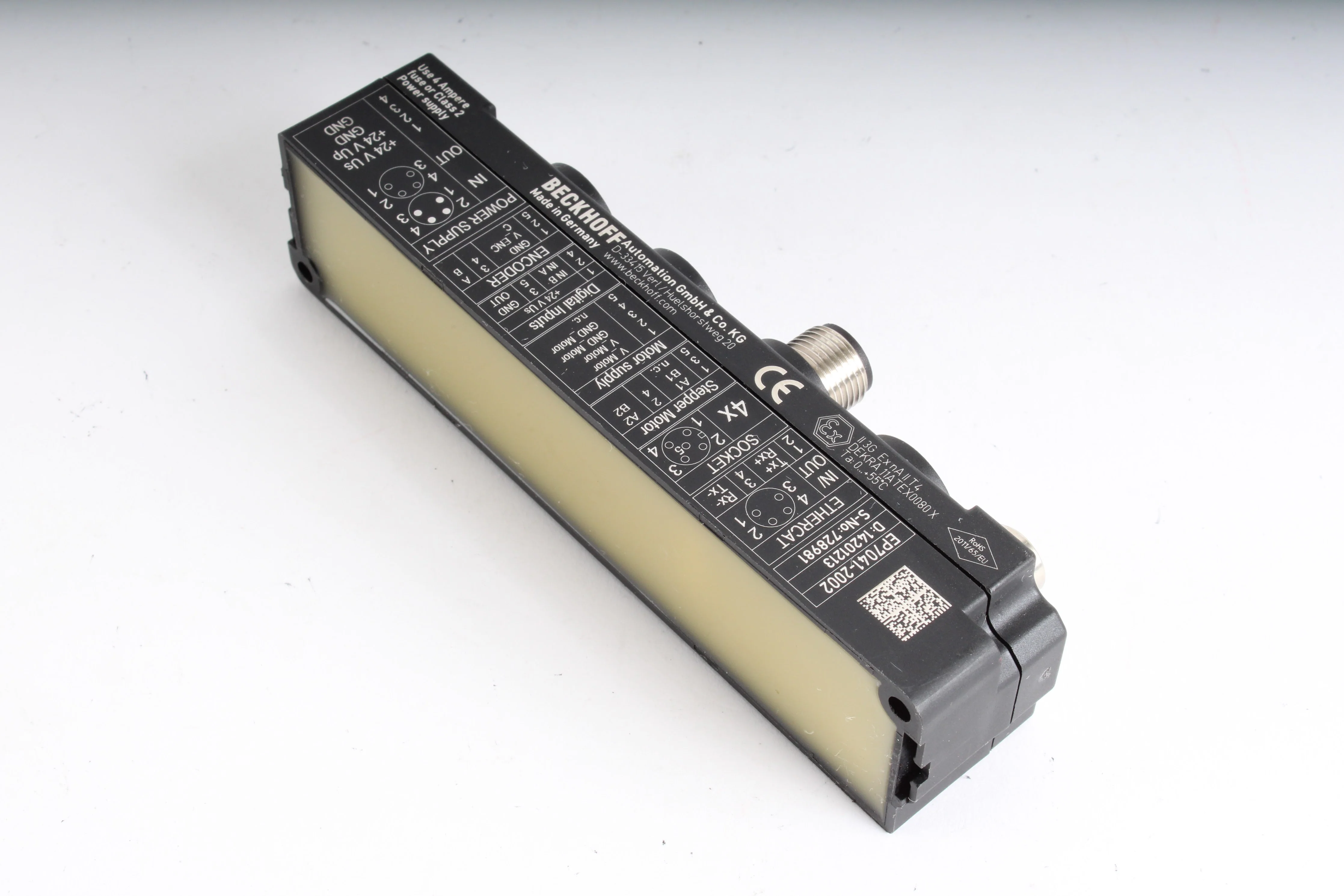 Beckhoff EP7041-2002 EtherCAT Box, 1-Channel Motion Interface Stepper Motor - Image 4