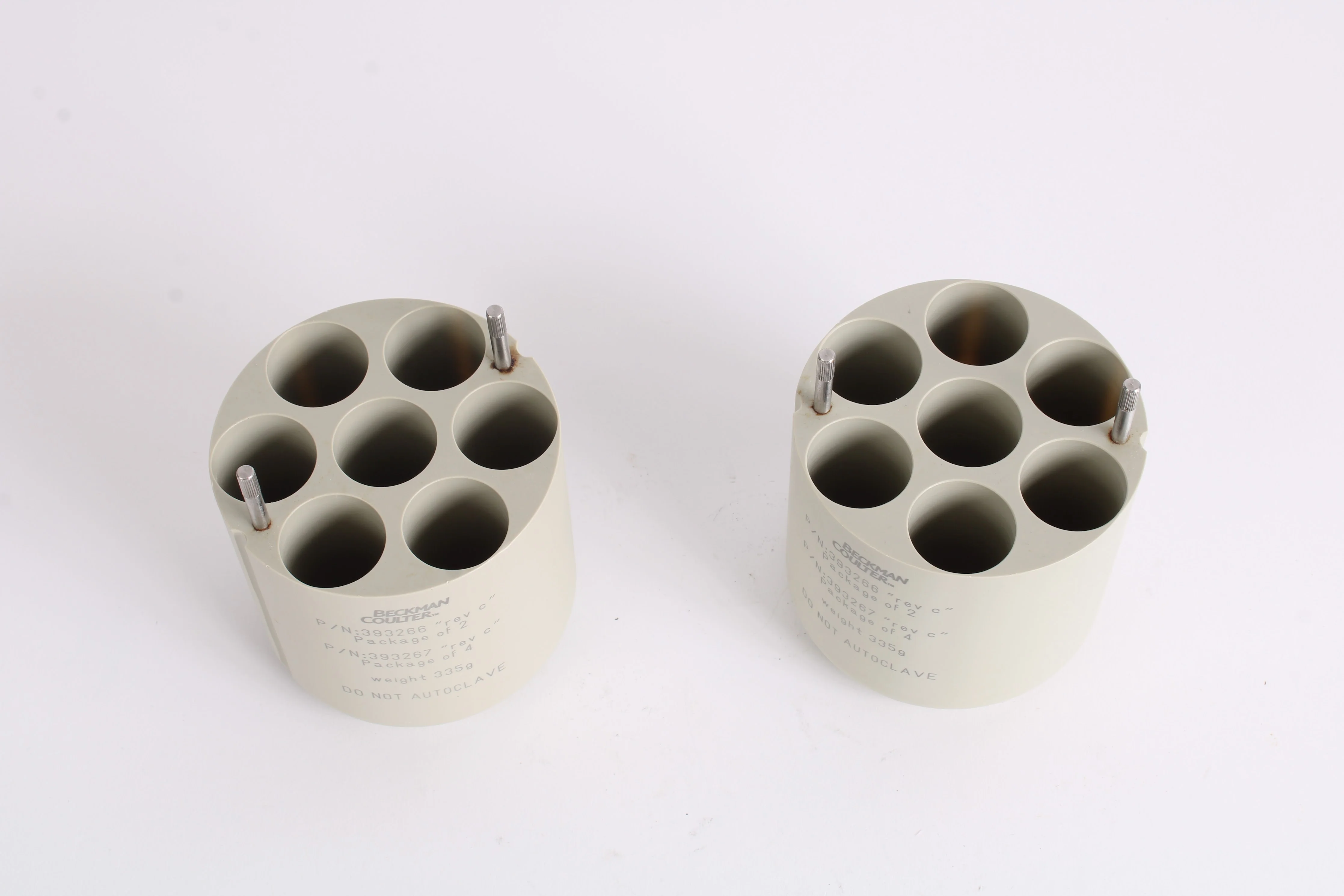 Beckman Coulter 393266 7-Tube 50mL Centrifuge Adapter Conical Tube (Pair)