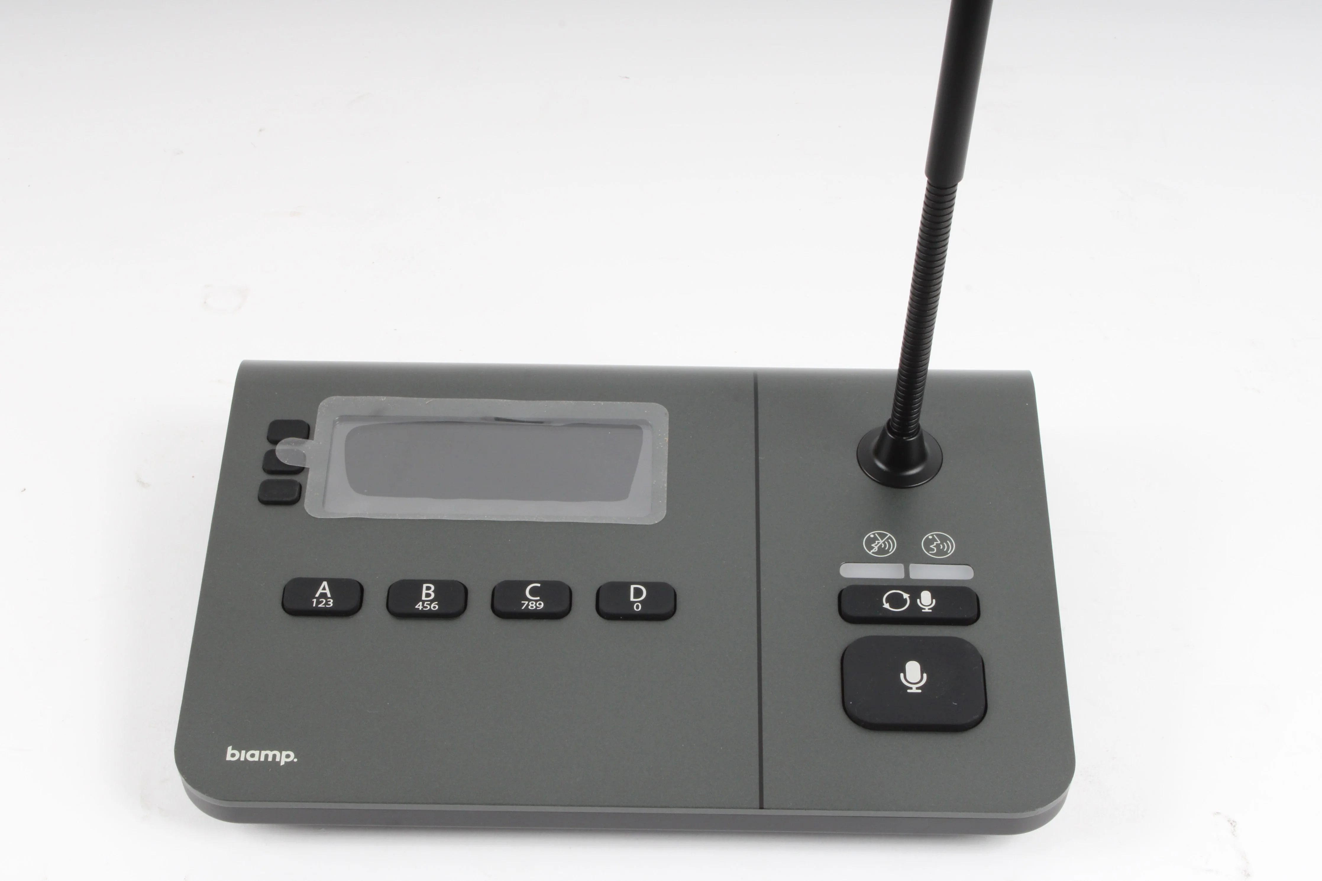 Biamp NPX G1040 4-Button Convenience Paging Station With Gooseneck Microphone - Image 2