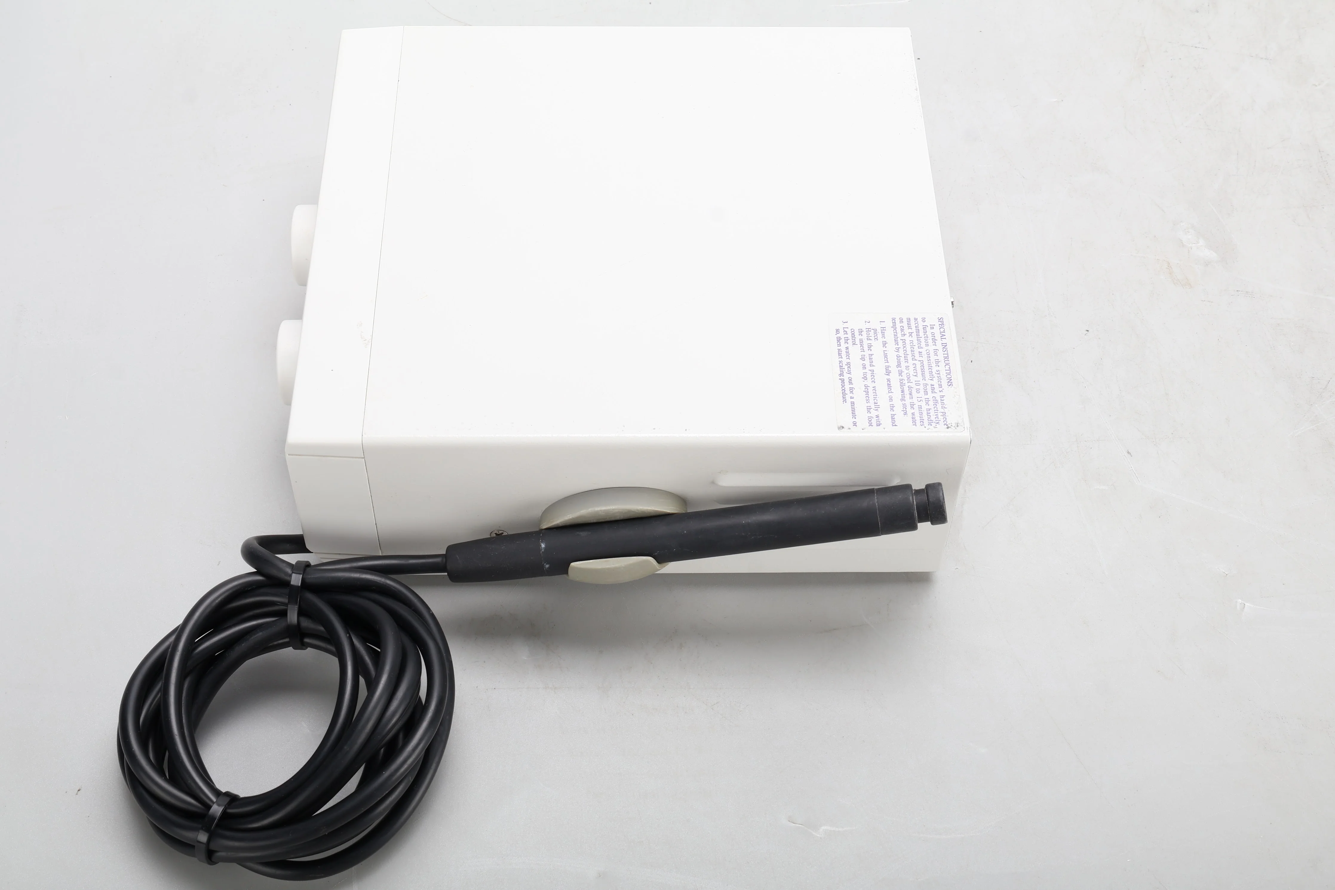 Bonart ART-M1 25K Magnet Ultrasonic Scaler With Inlet Hose - AS IS For Parts - Image 4