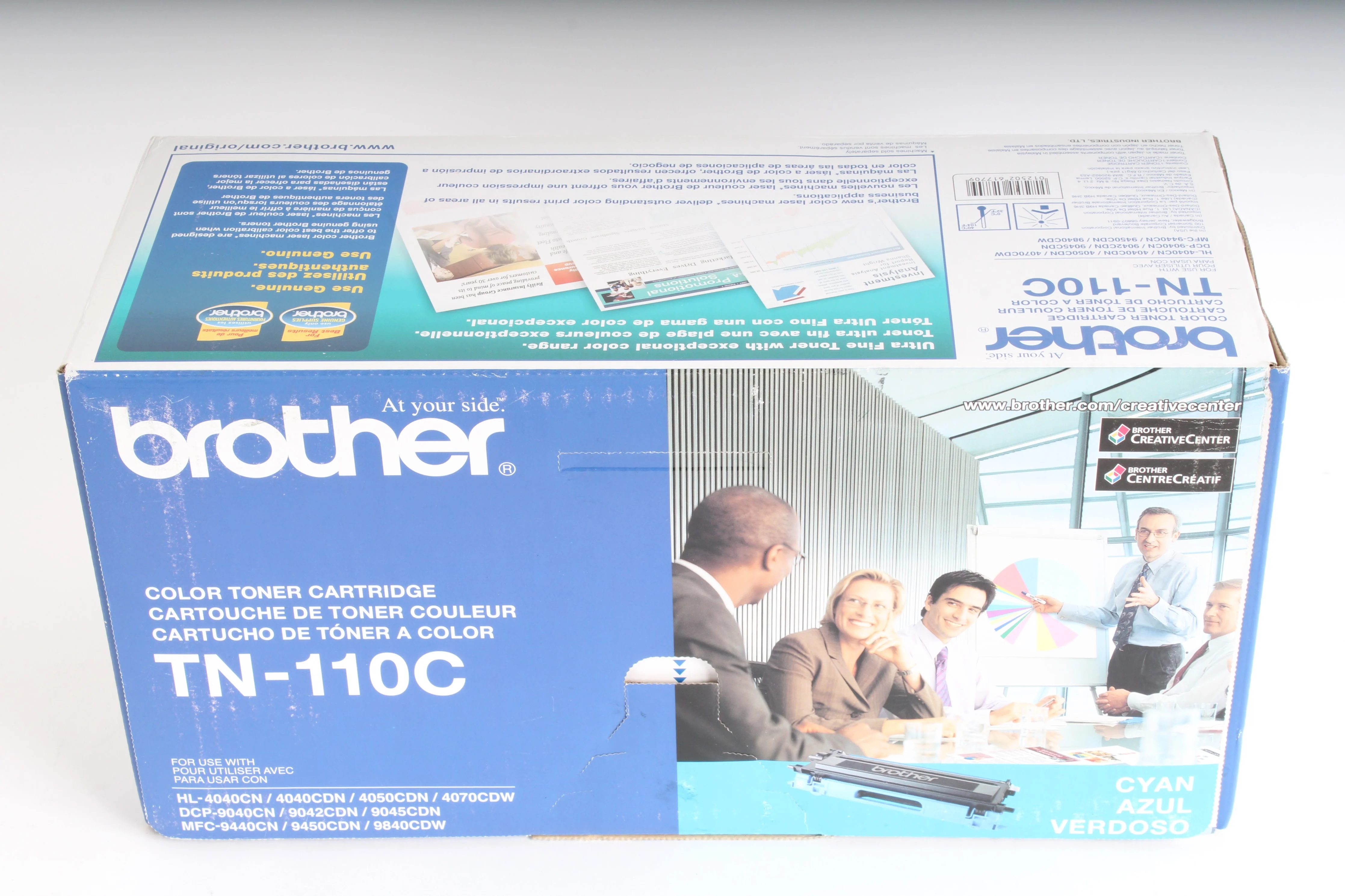 Brother TN-110C Black Toner Cartridge 012502617709 - NEW Genuine - Image 2