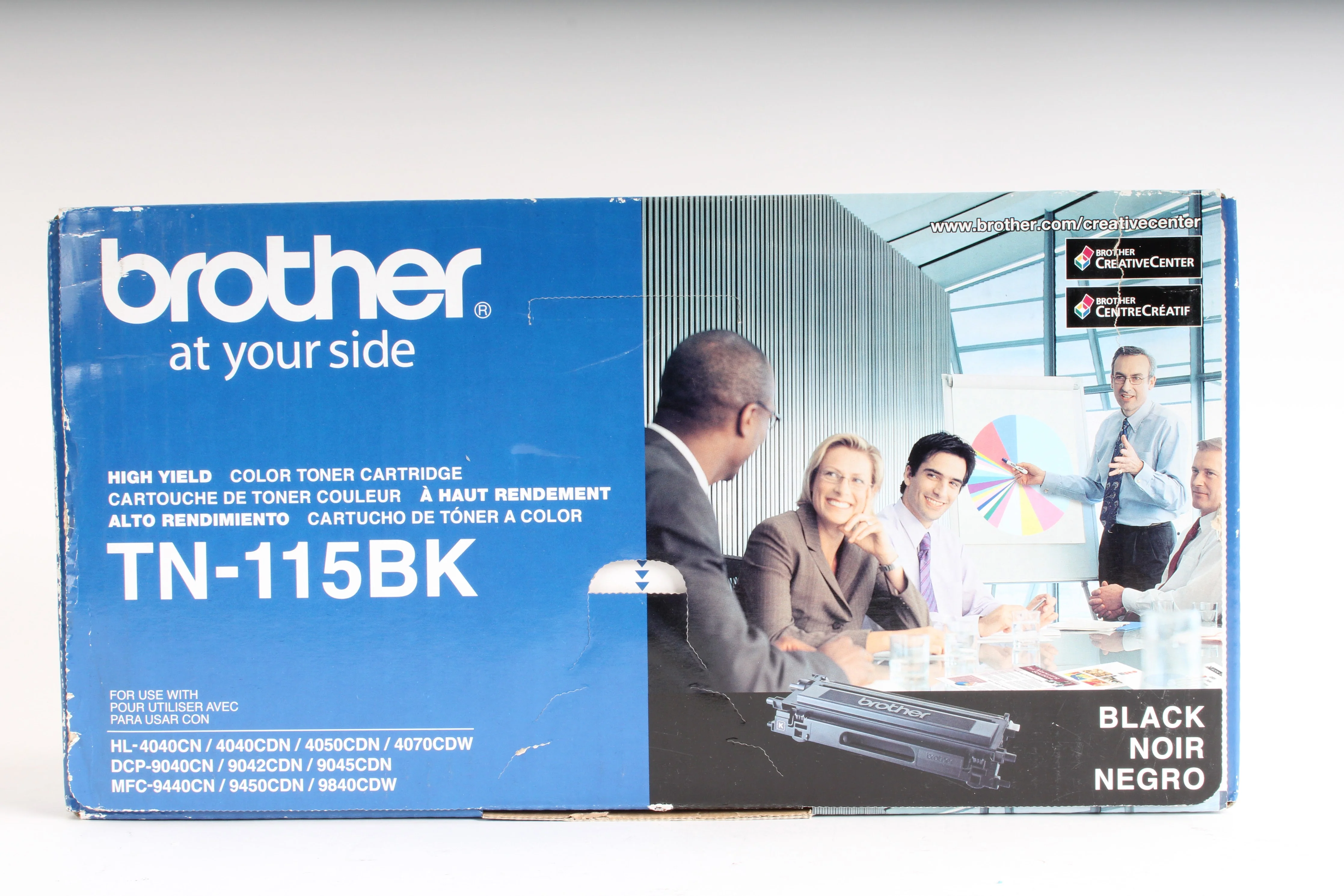 Brother TN-115BK High Yield Toner Black Cartridge 012502617730 - NEW Genuine - Image 2