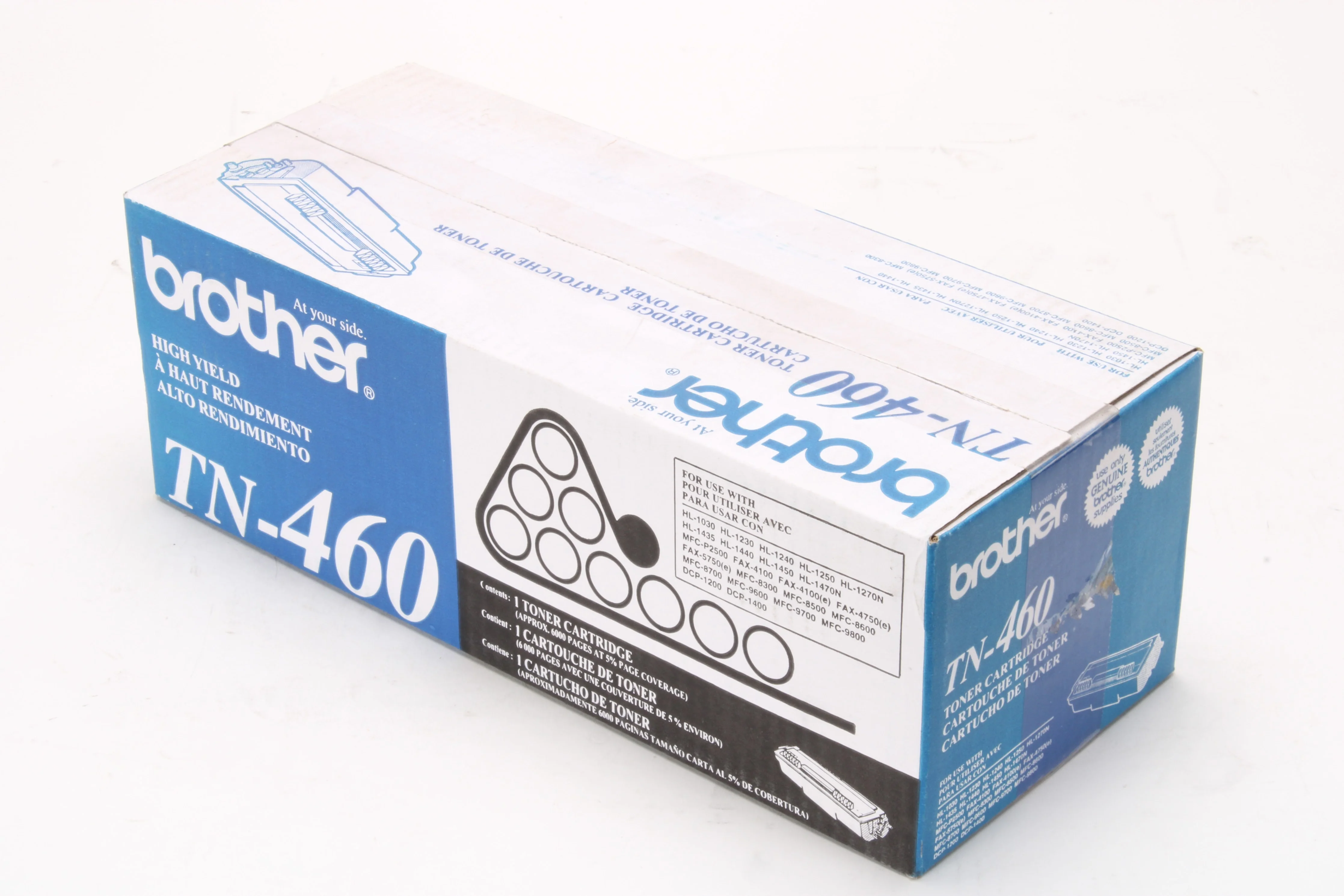 Brother TN-460 High Yield Toner Cartridge 012502525981 - NEW - Image 2