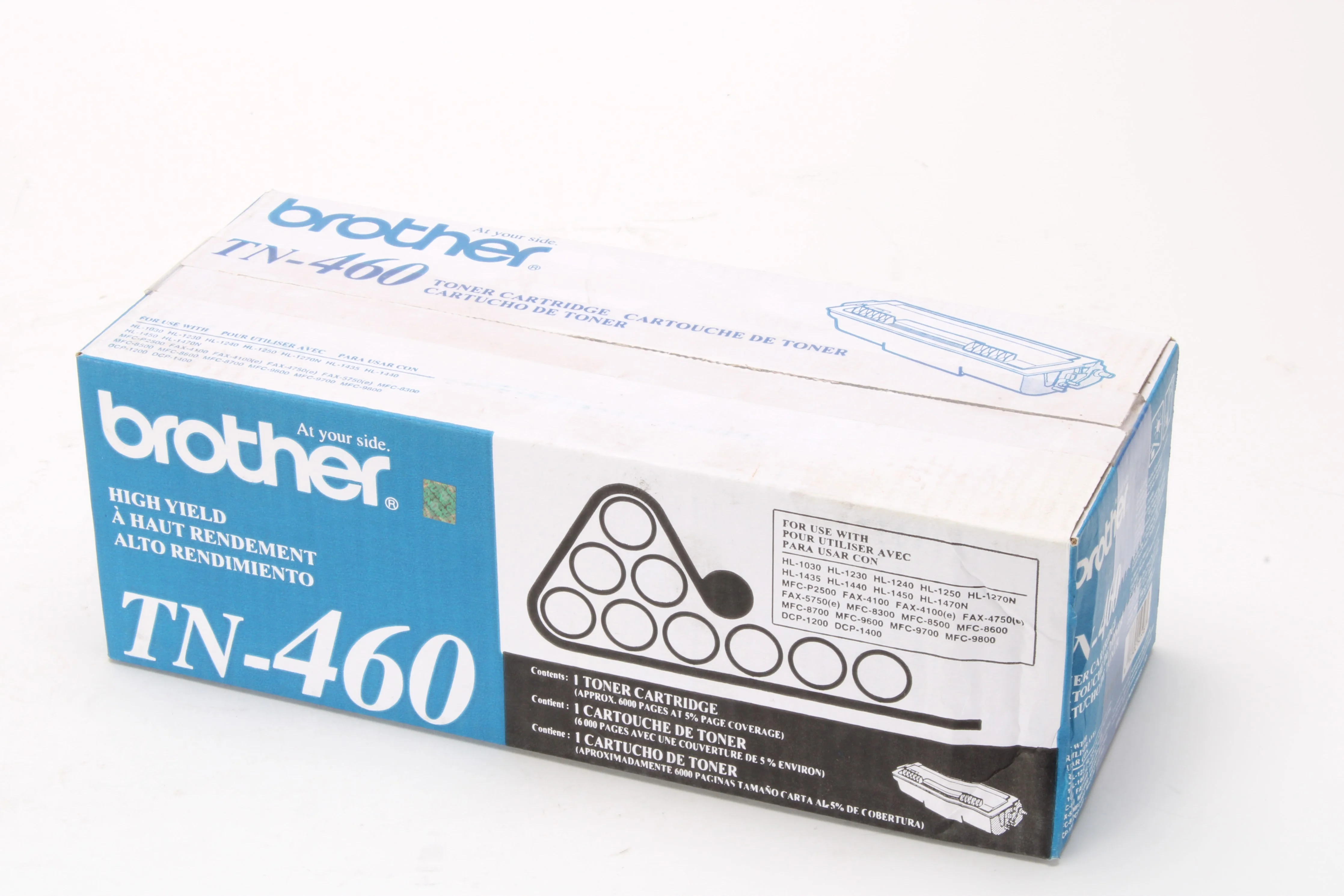 Brother TN-460 High Yield Toner Cartridge 012502525981 - NEW - Image 3