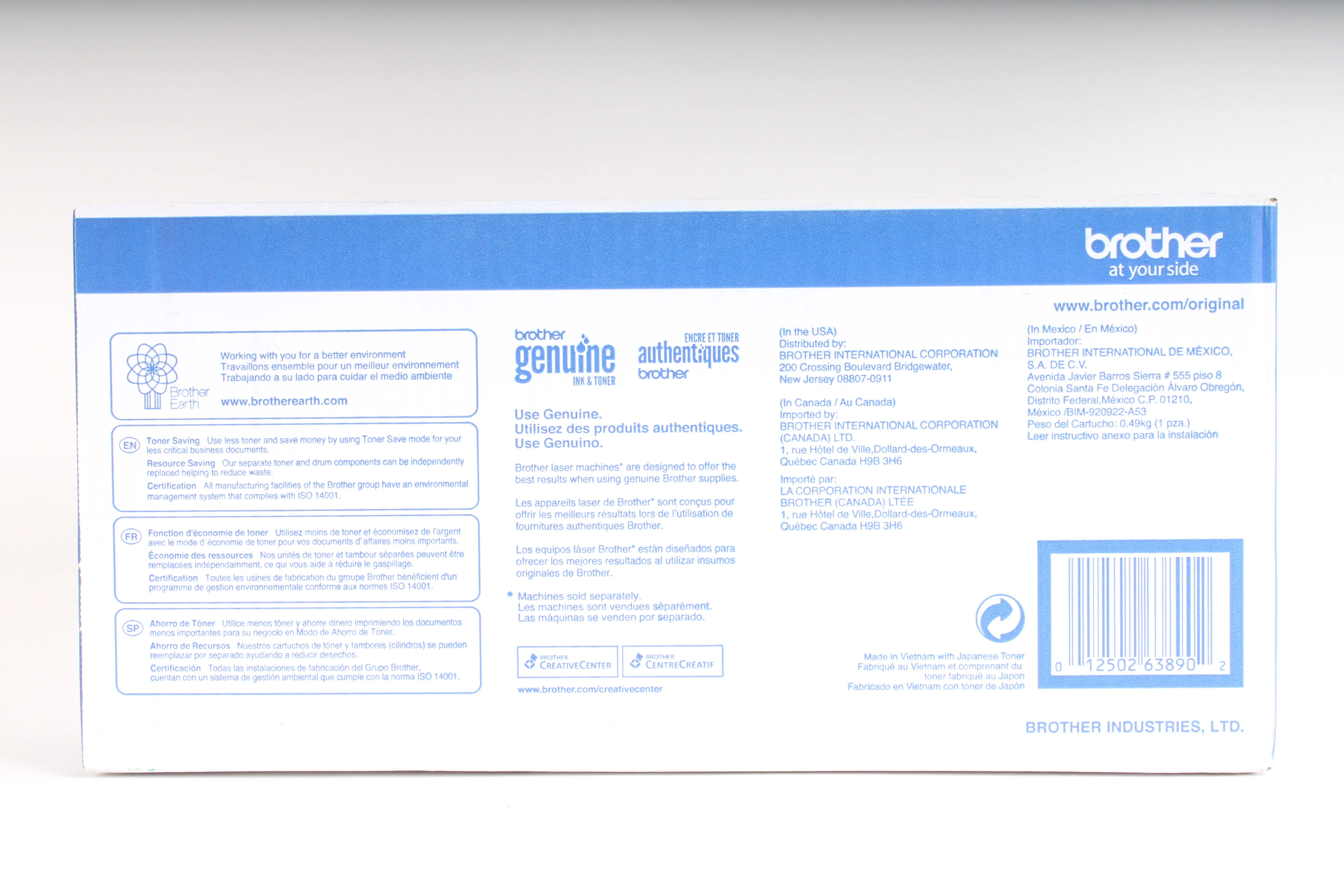 Brother TN-630 Standard Yield Toner Cartridge 012502638902 - NEW Sealed - Image 5