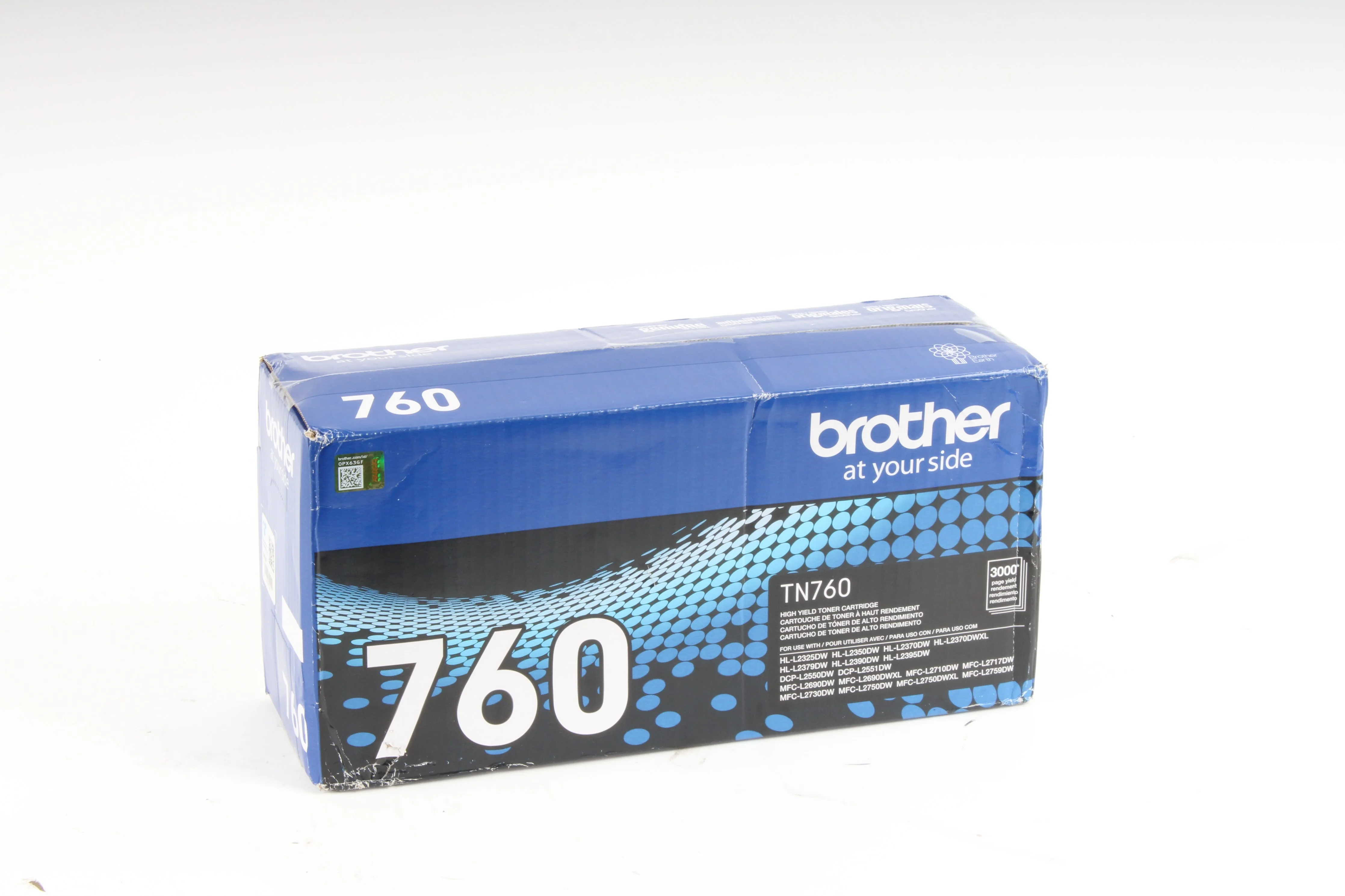 Brother TN760 Black High Yield Toner Cartridge - NEW