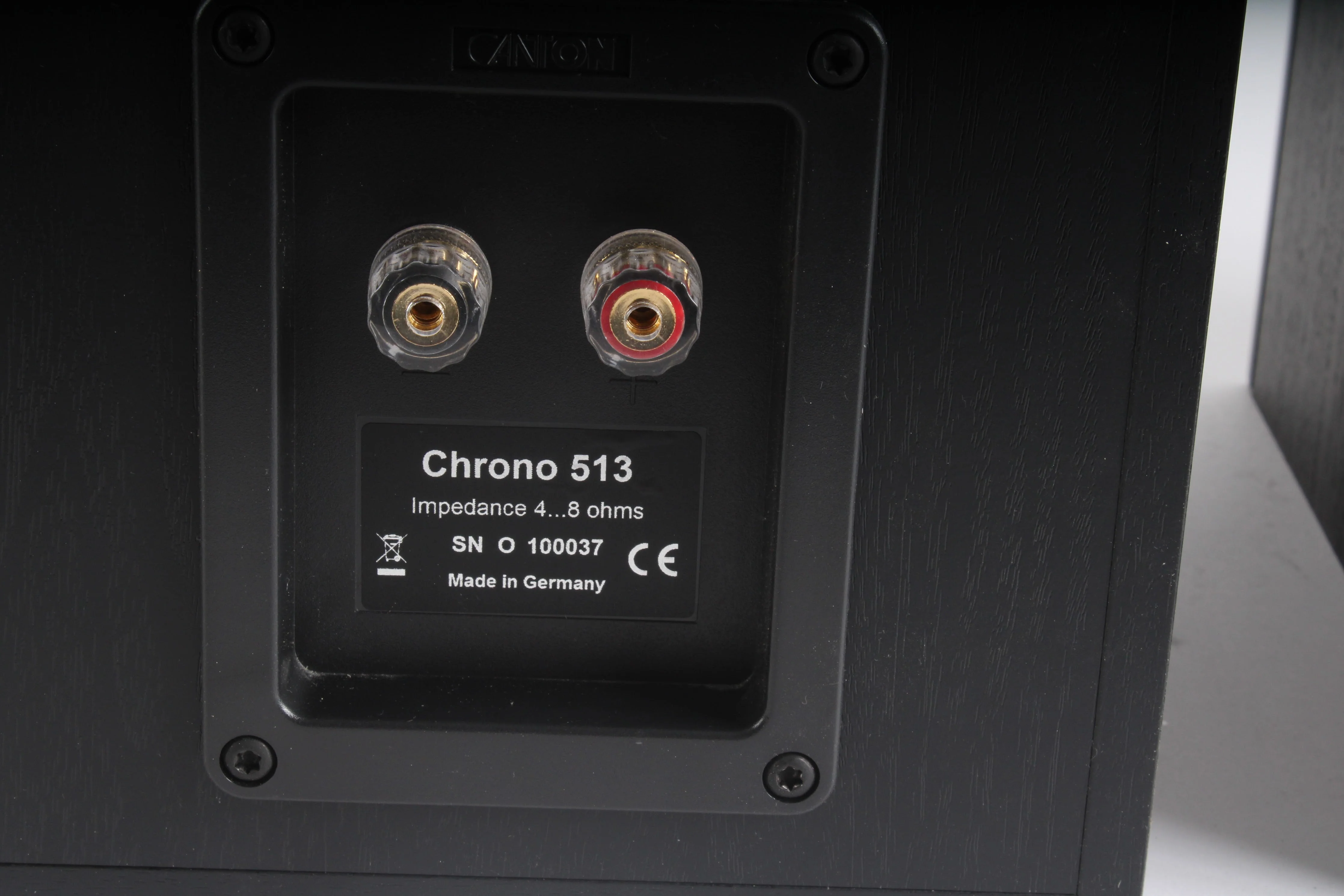 Canton Chrono 513 Bookshelf Speaker (Pair) - Black - Image 5