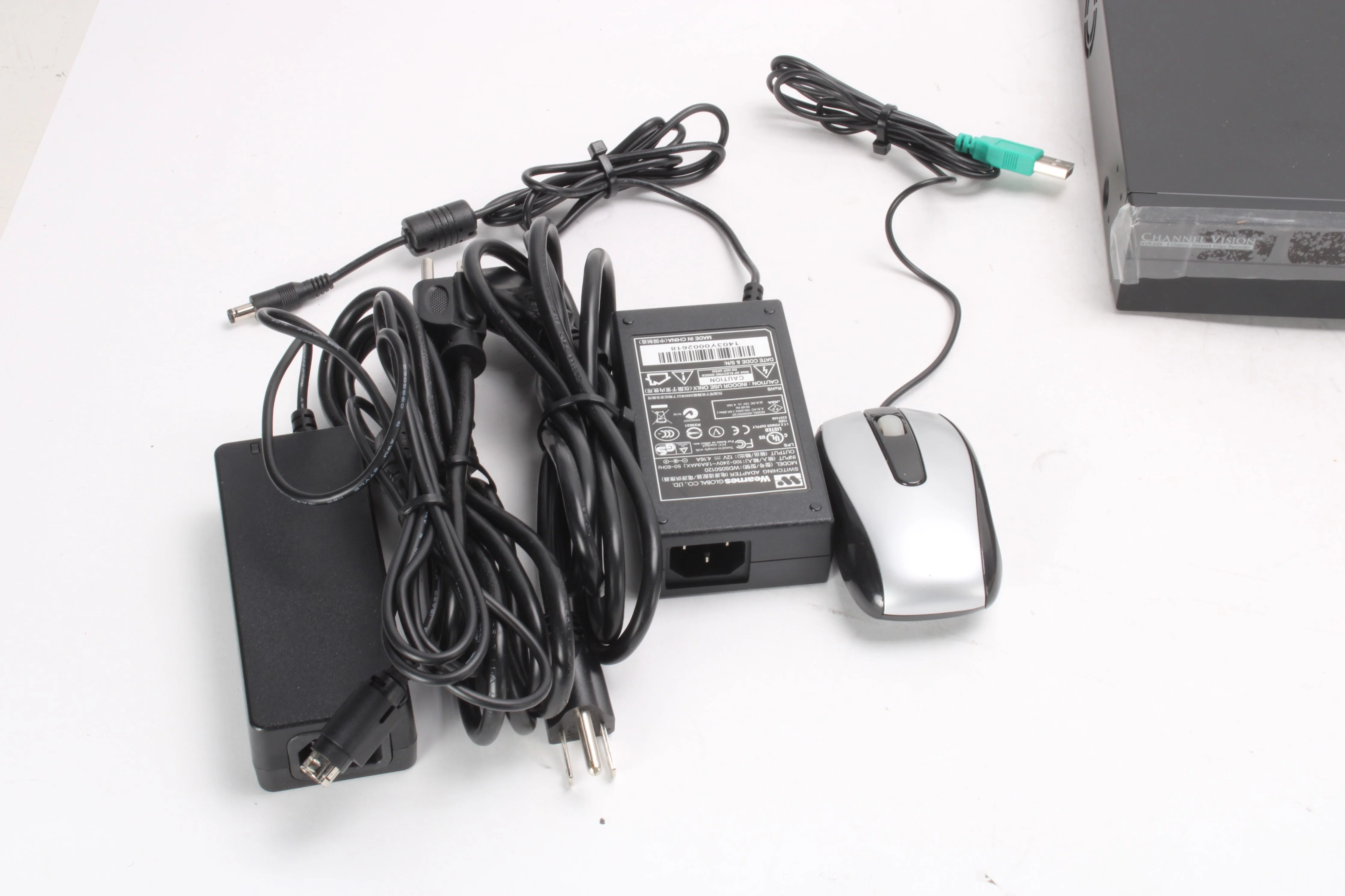 Channel Vision NVR-04N 4-Ch Network Video Recorder NVR-04-4000 W/ Accessories - Image 3