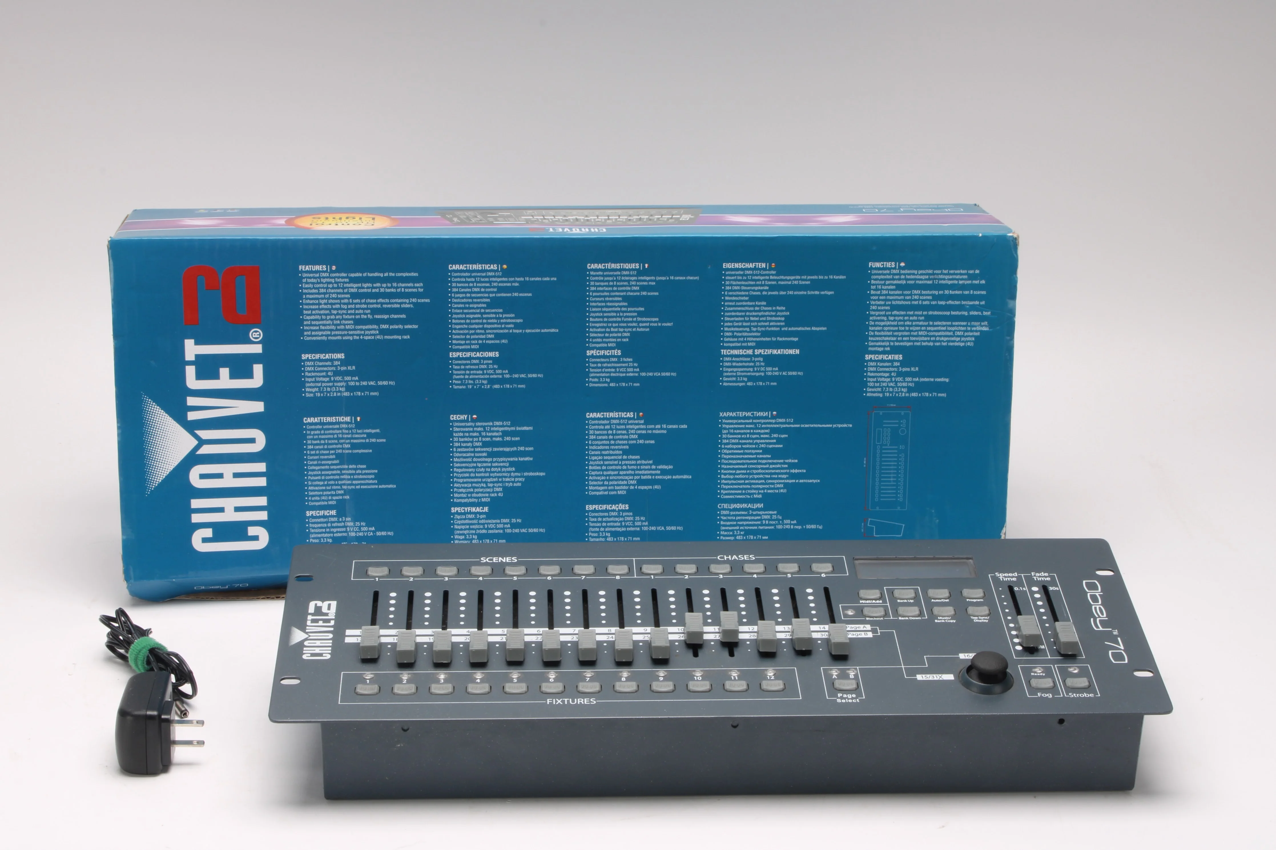 Chauvet Dj Obey 70 Universal DMX Controller With Box and Power Supply