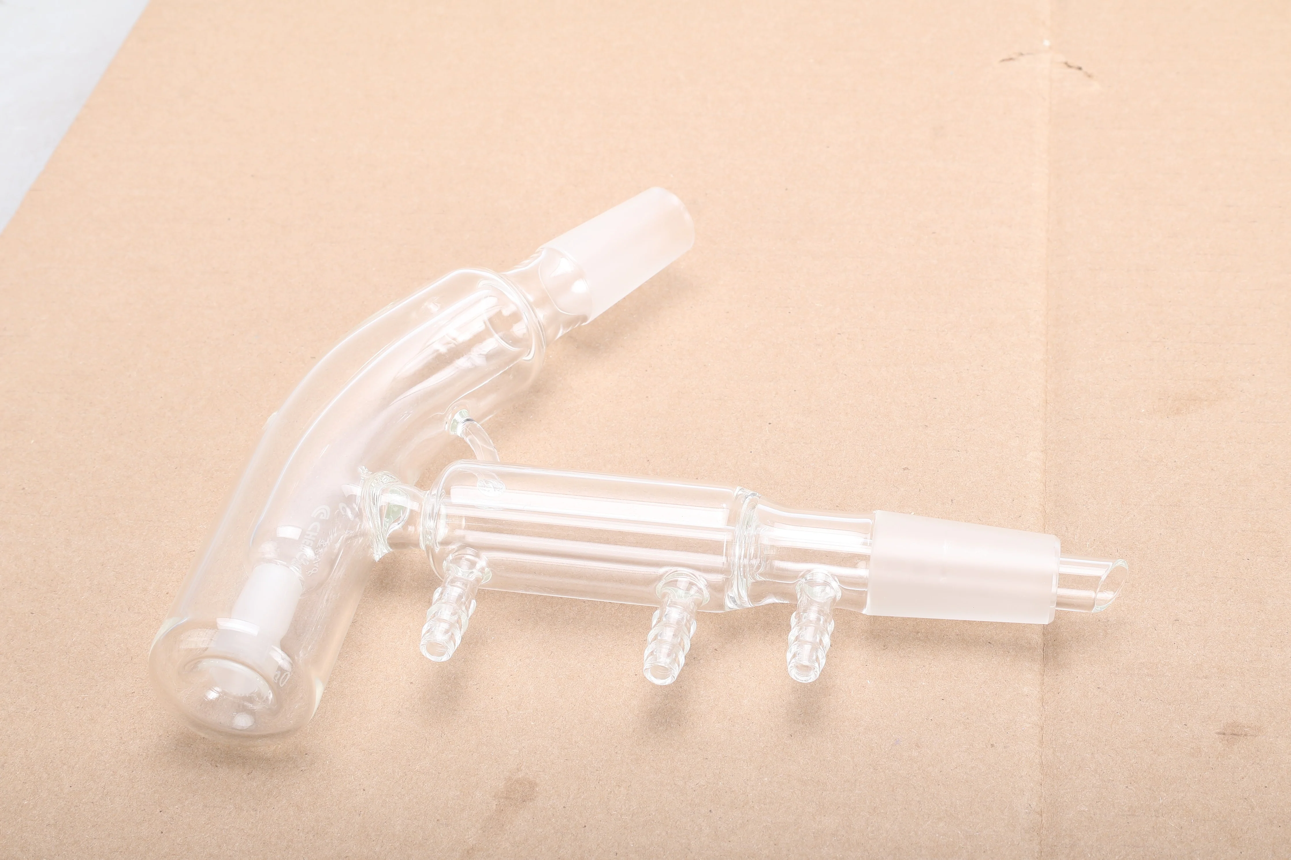 Chemglass CG-1240-06 Distilling Head, Short Path, 10/30 Thermometer Joint 24/40 - Image 5
