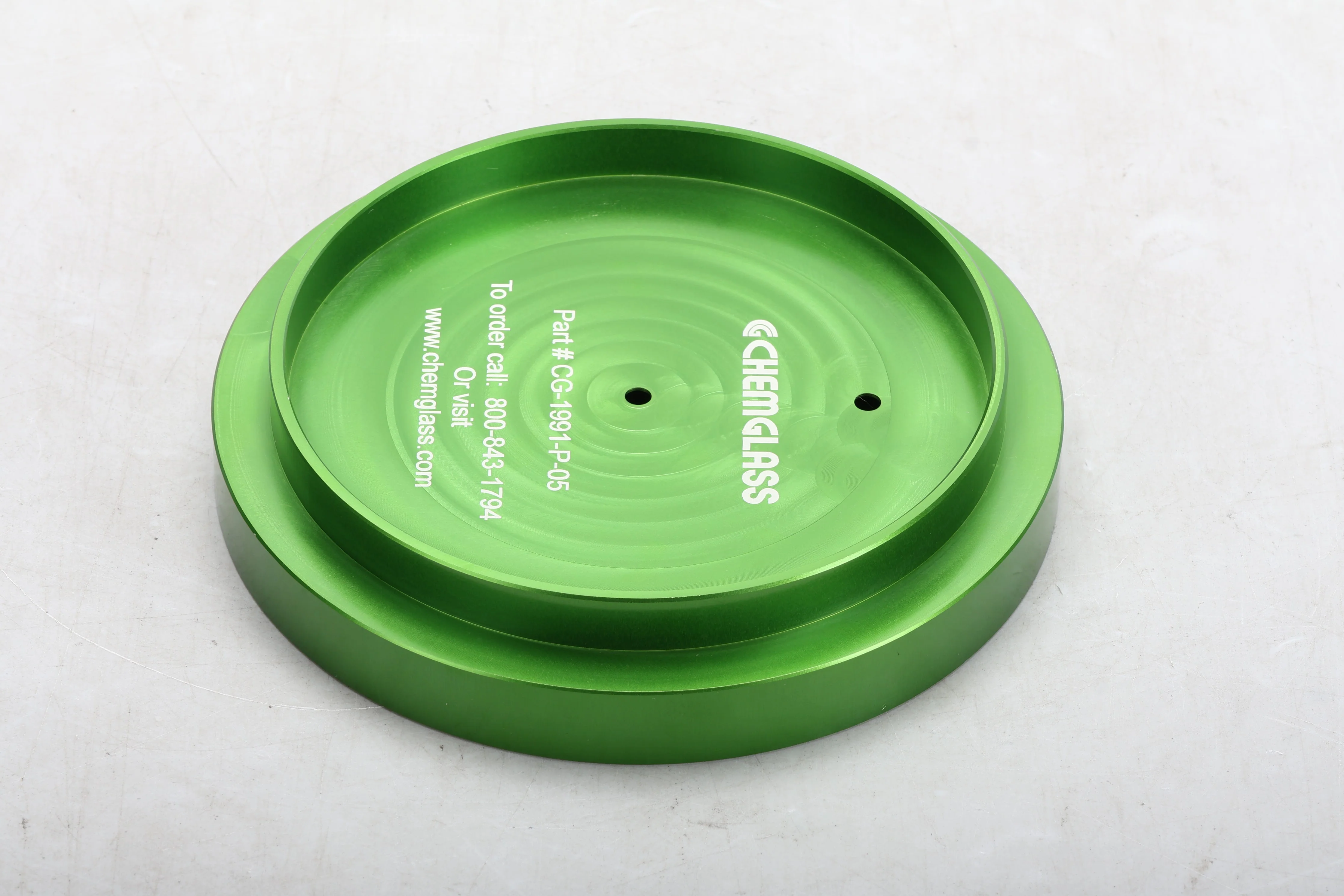 Chemglass CG-1991-P-05 Reaction Block Pie Plate Holder - Image 2