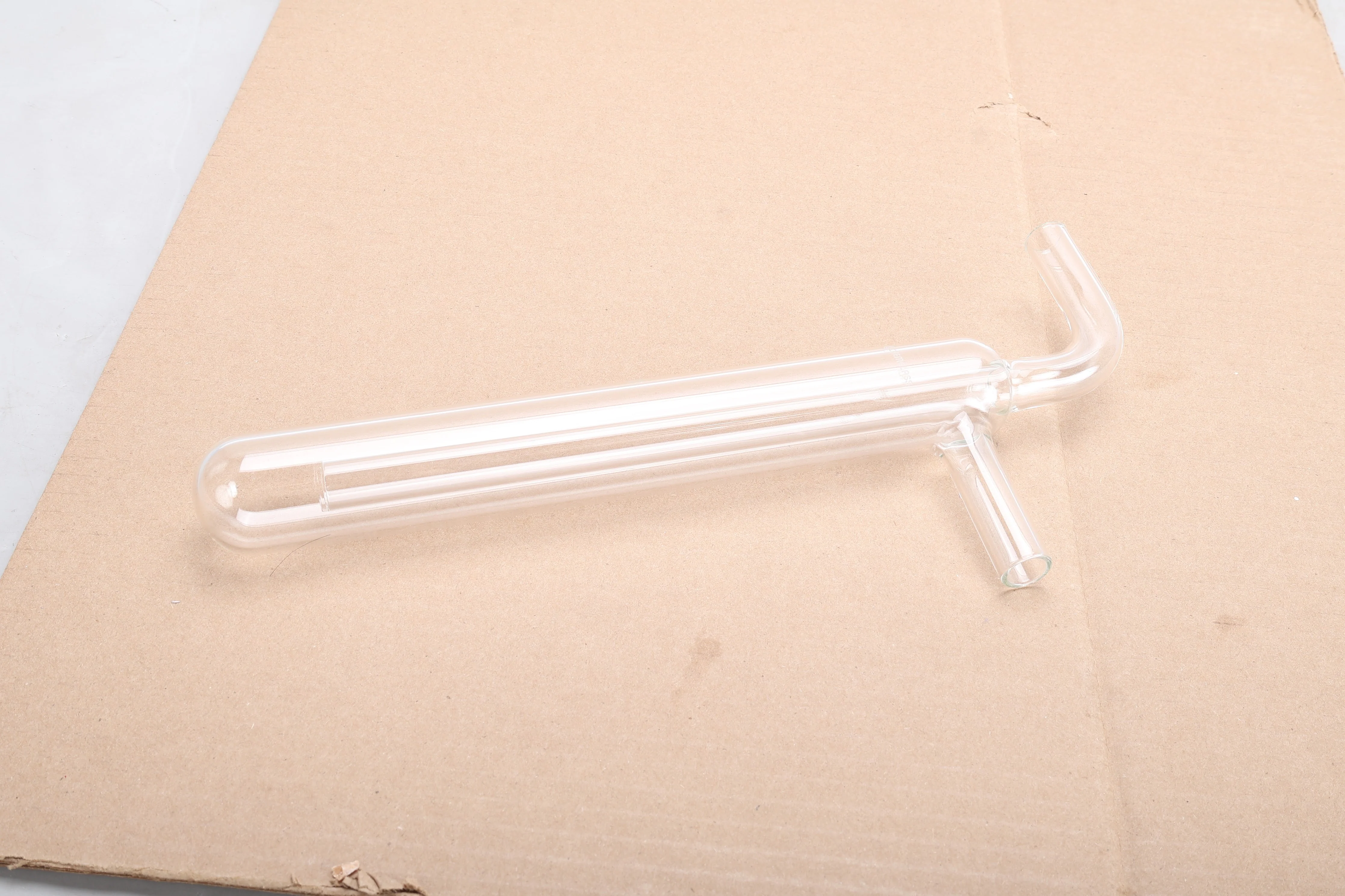 Chemglass CG-4512-03 Vacuum Trap 35mm OD x 250mm L 16mm OD Side Tubes - Image 2