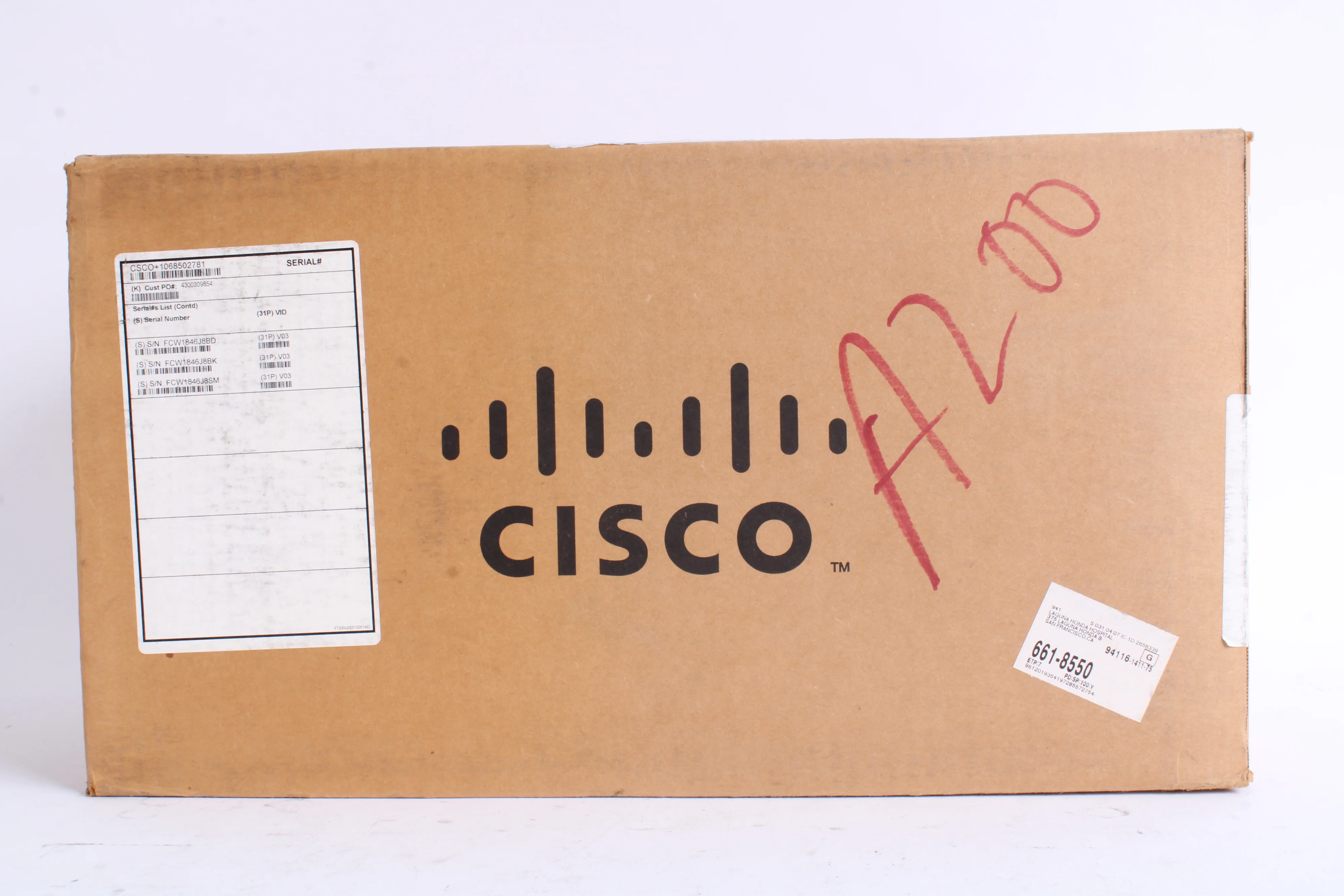 Cisco AIR-CAP3702I-A-K9 Aeronet 802.11ac Access Point Quantity 5 - New - Image 2