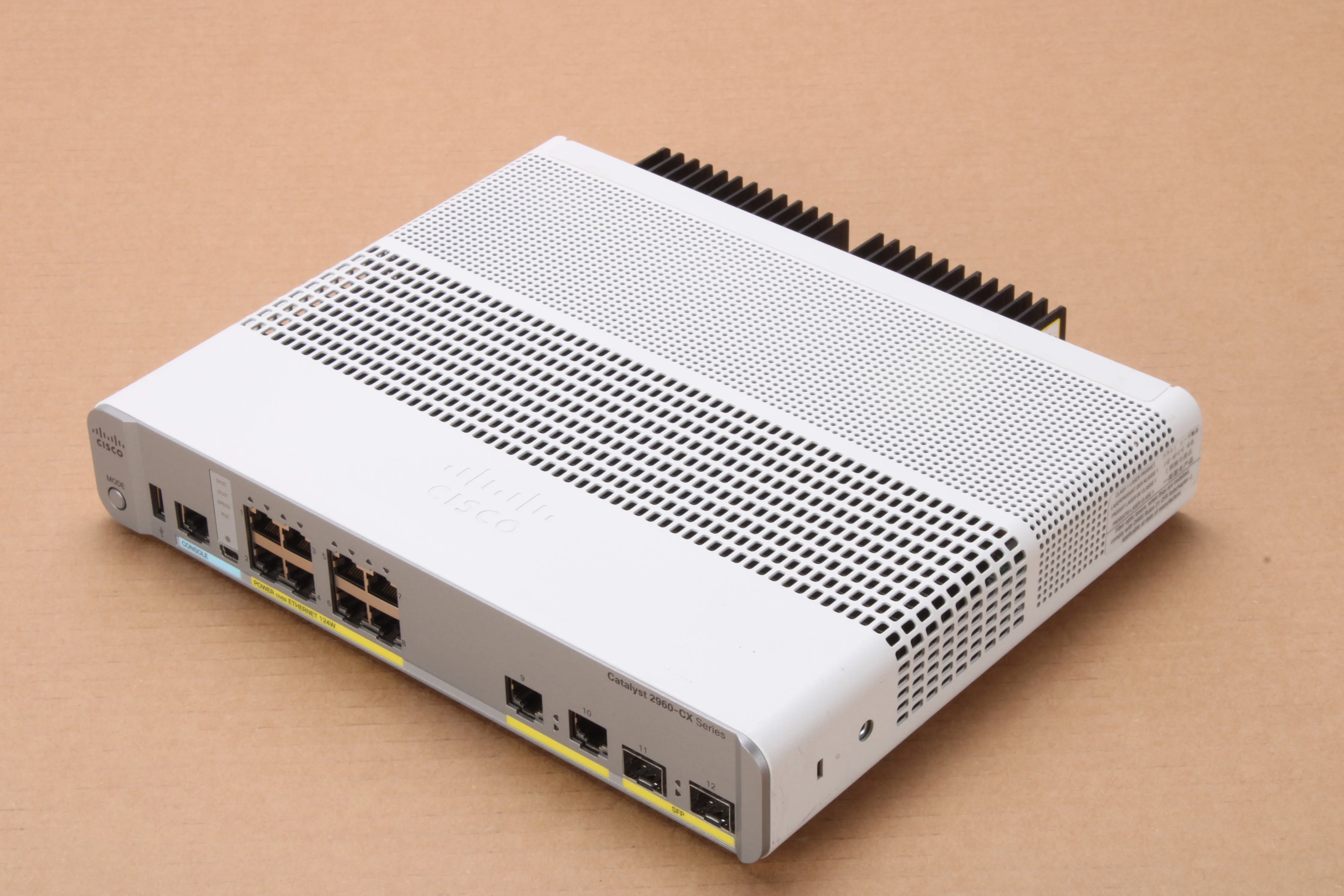 Cisco WS-C2960CX-8PC-L Switch 8-Port GE PoE+, 2x 1G SFP, 2x 1G Copper - Fair - Image 5