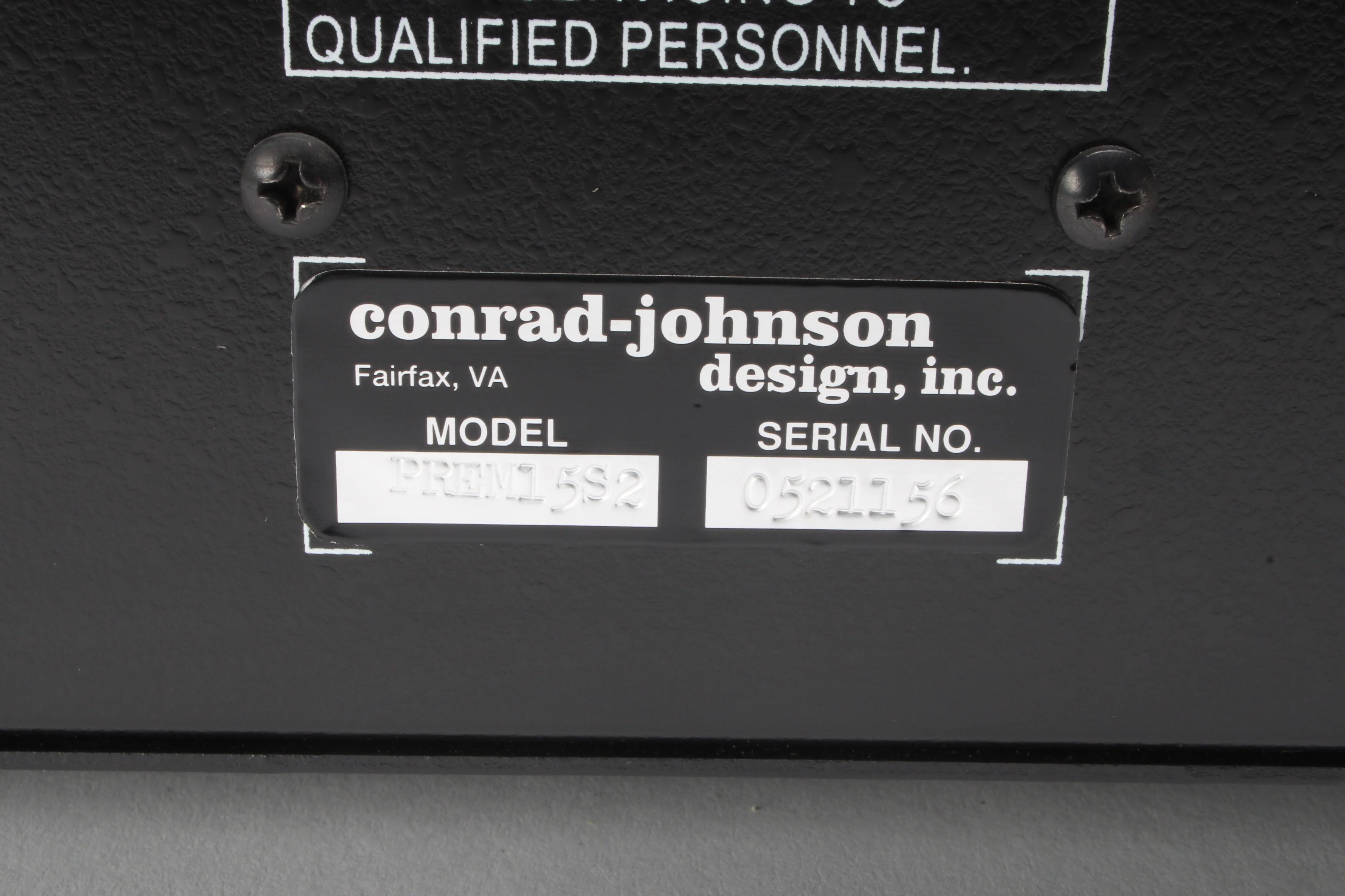 Conrad-Johnson PREM15S2 Premier 15 Series 2 Phono Preamplifier Pre-Amp - AS IS - Image 5