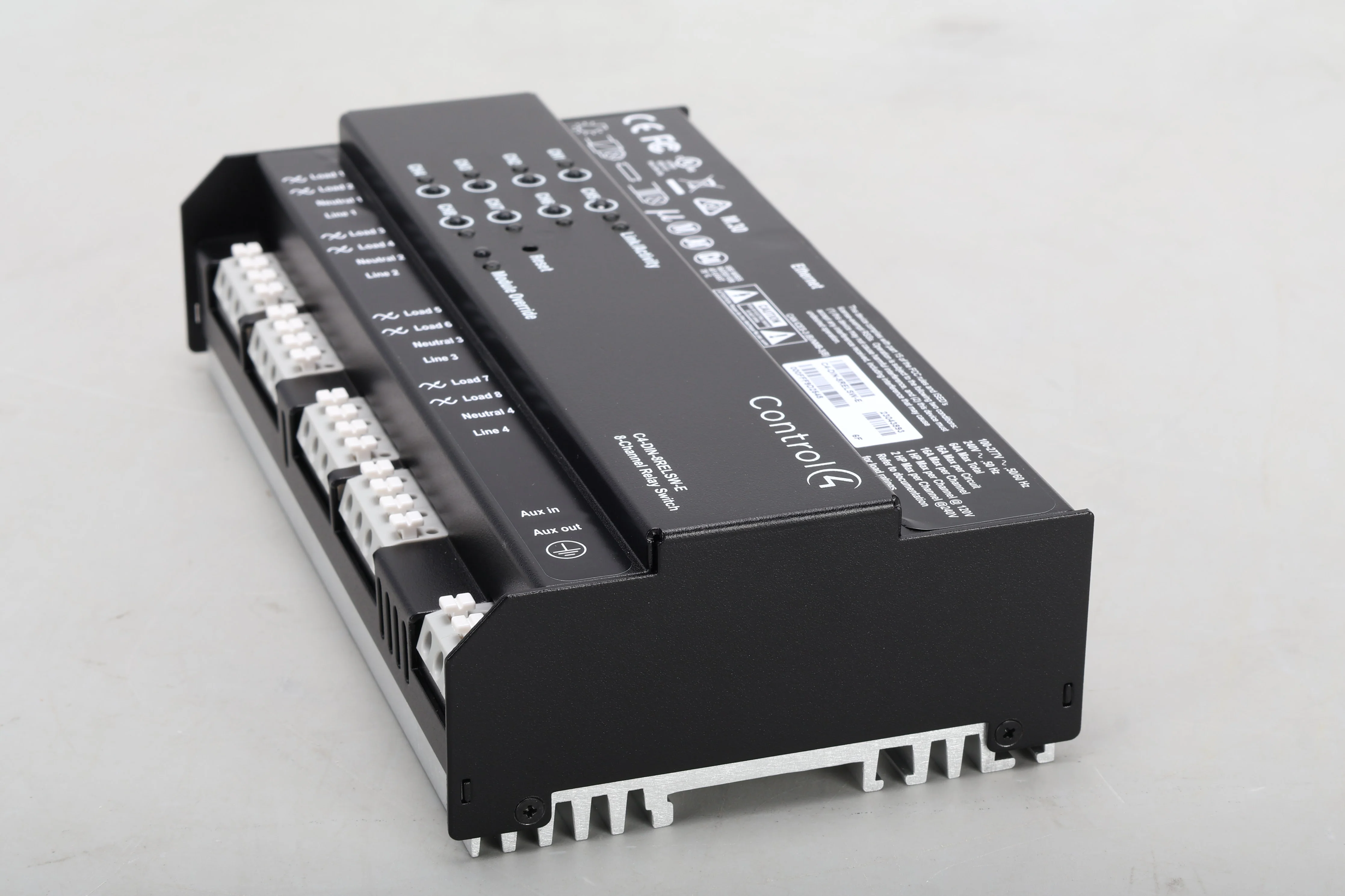 Control4 C4-DIN-8RELSW-E DIN-Rail 8-Channel Relay With Box and Manual - Image 3