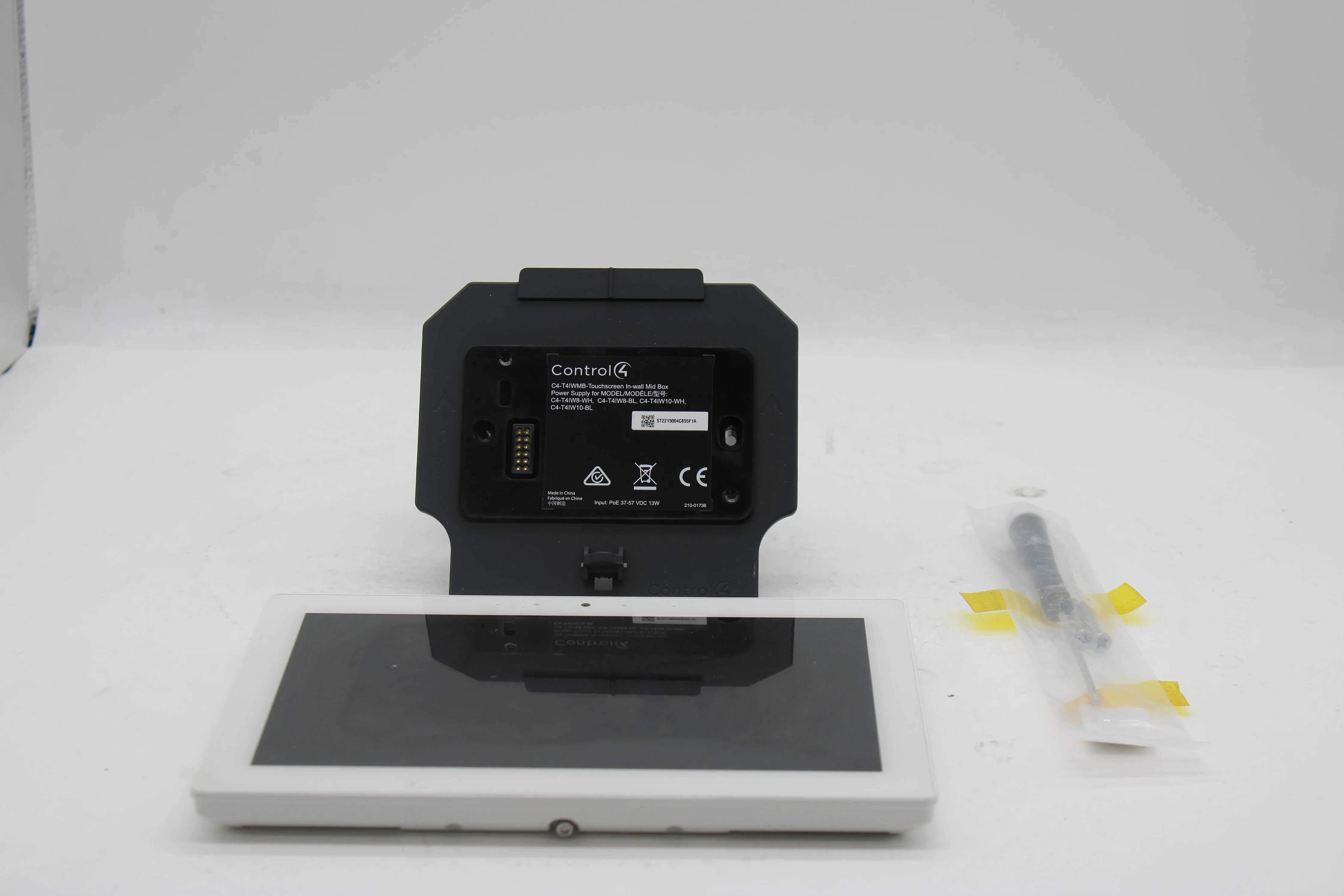 Control4 C4-T4IW8 Control 4 T4 Series 8" In Wall Touch Screen W/ Screws