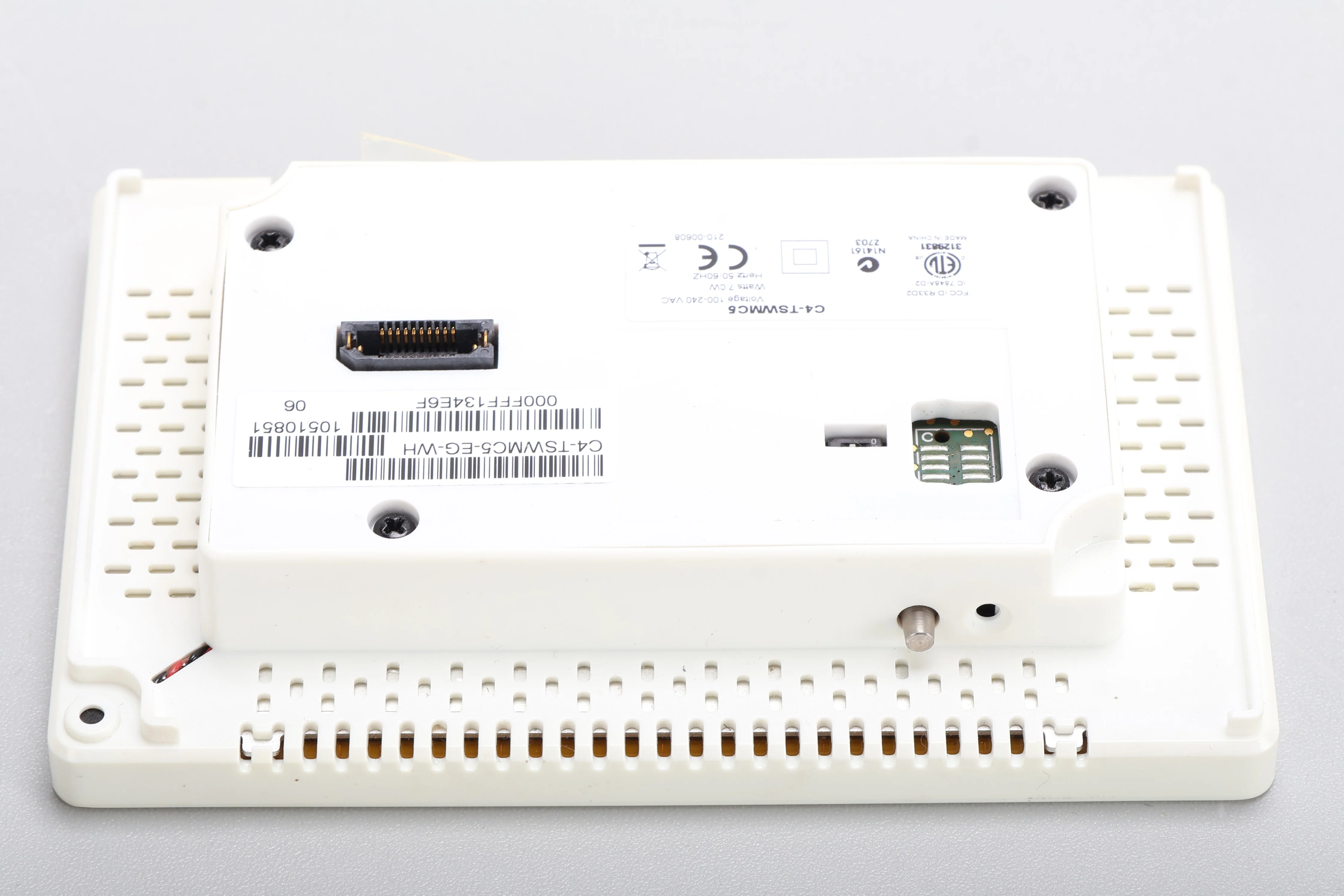 Control4 C4-TSWMC5-EG-WH In-Wall Touch Screen - Image 3
