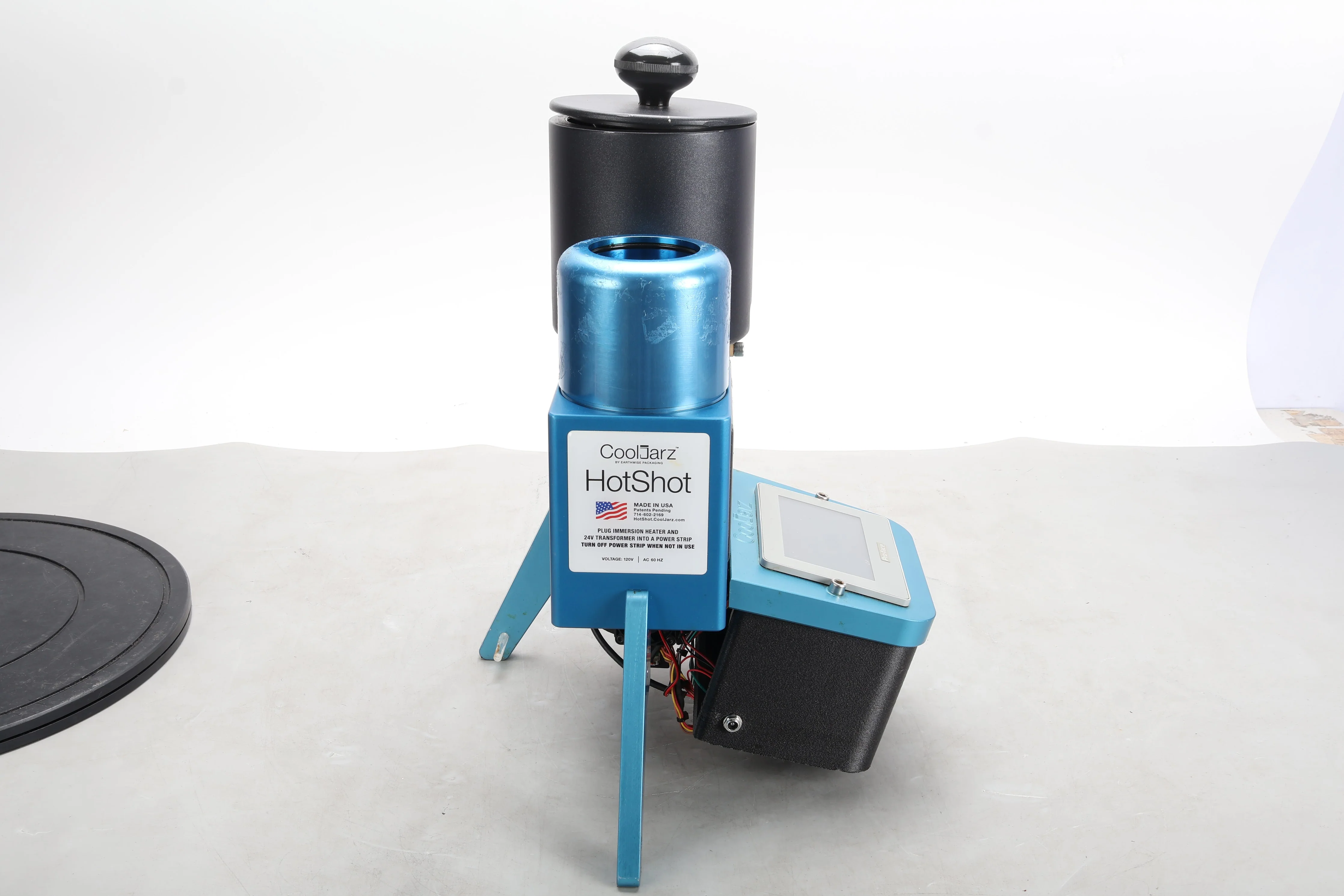 CoolJarz A10-Hotshot 1500 Cartridge Filling Machine A10HS1500 With Foot Pedal - Image 5