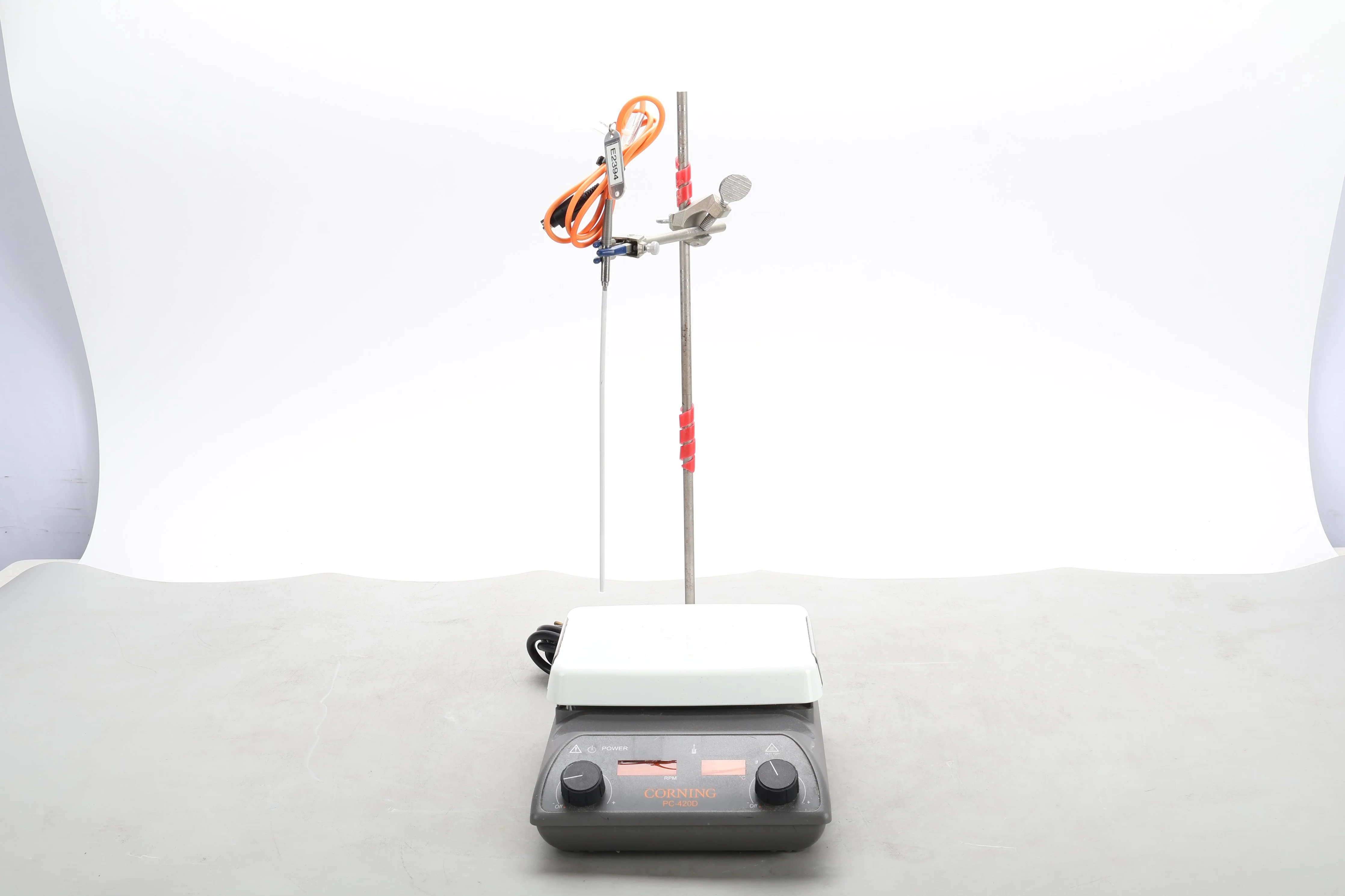 Corning PC-420D Hot Plate / Magnetic Stirrer With Power Cord and Probe