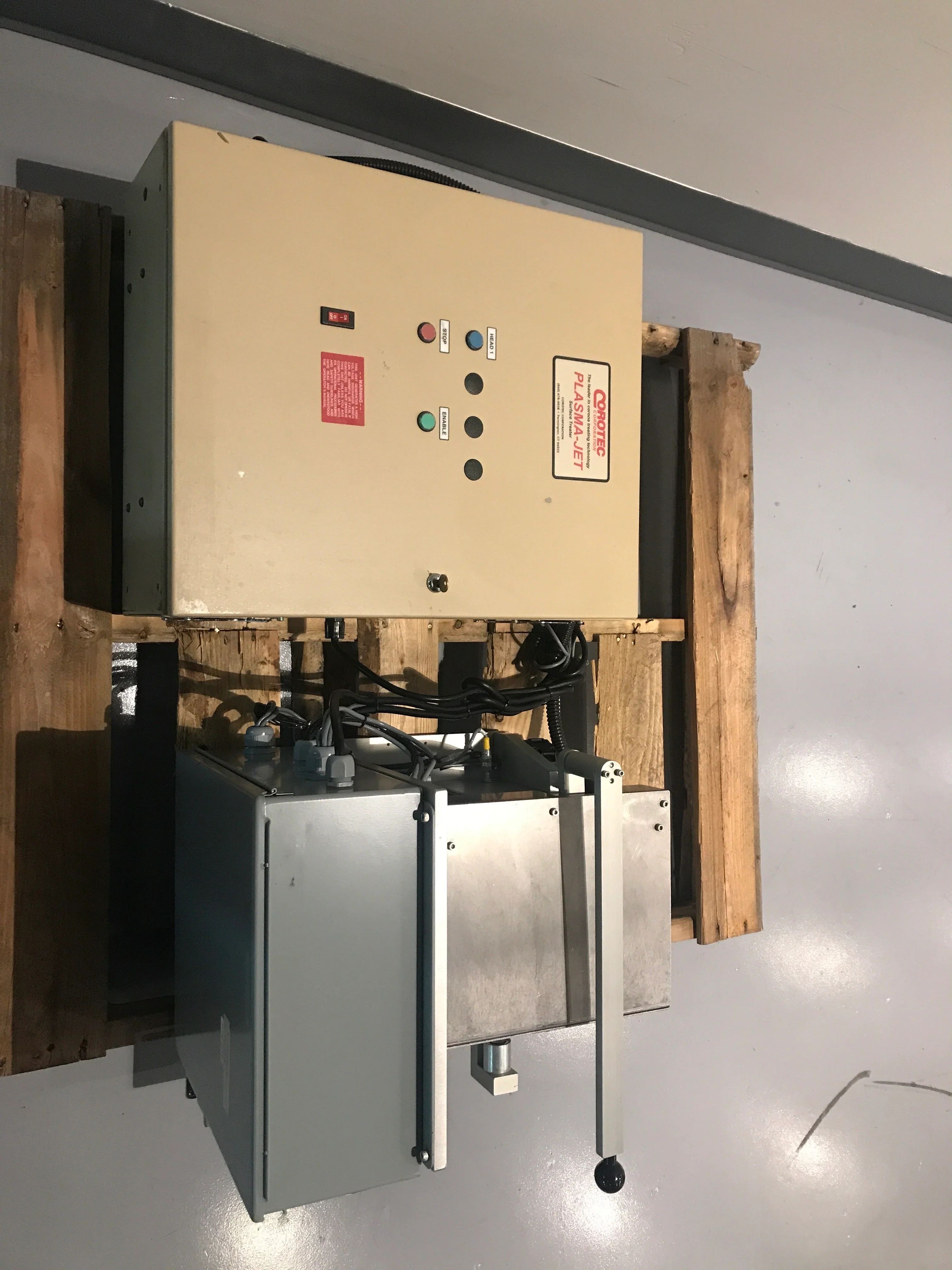 Corotec Plasma-Jet PJ-1 Surface Treater With Head and Custom Chamber