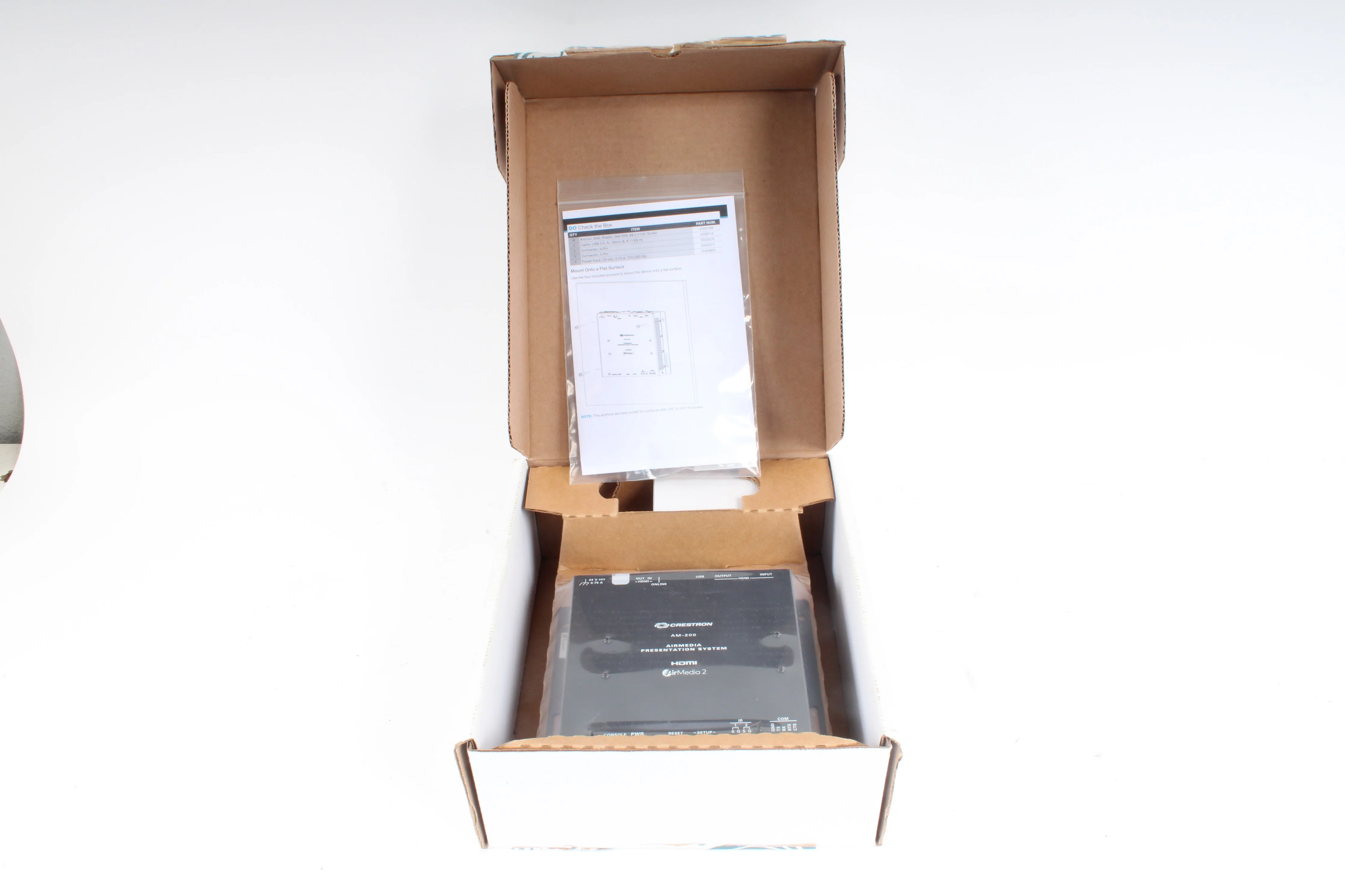 Crestron AM-200 AirMedia Presentation System 6509936 - New Open Box
